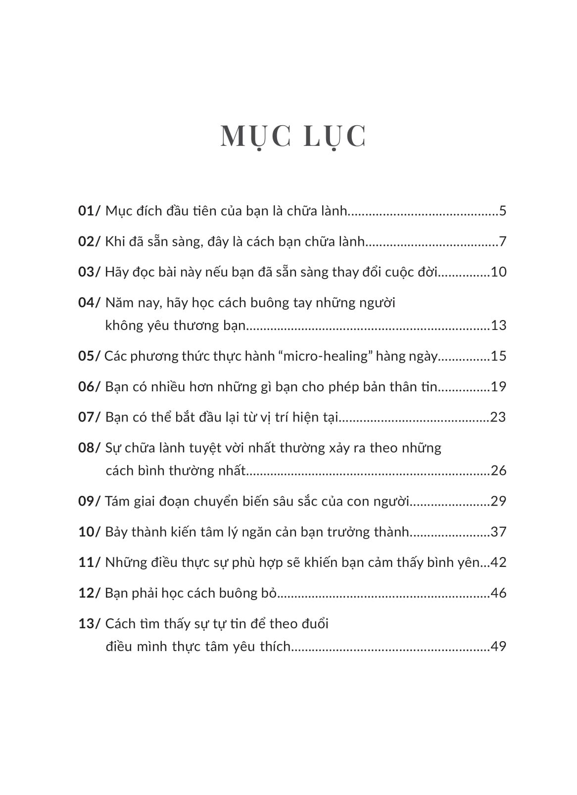 một cuốn sách chữa lành - Ảnh 7