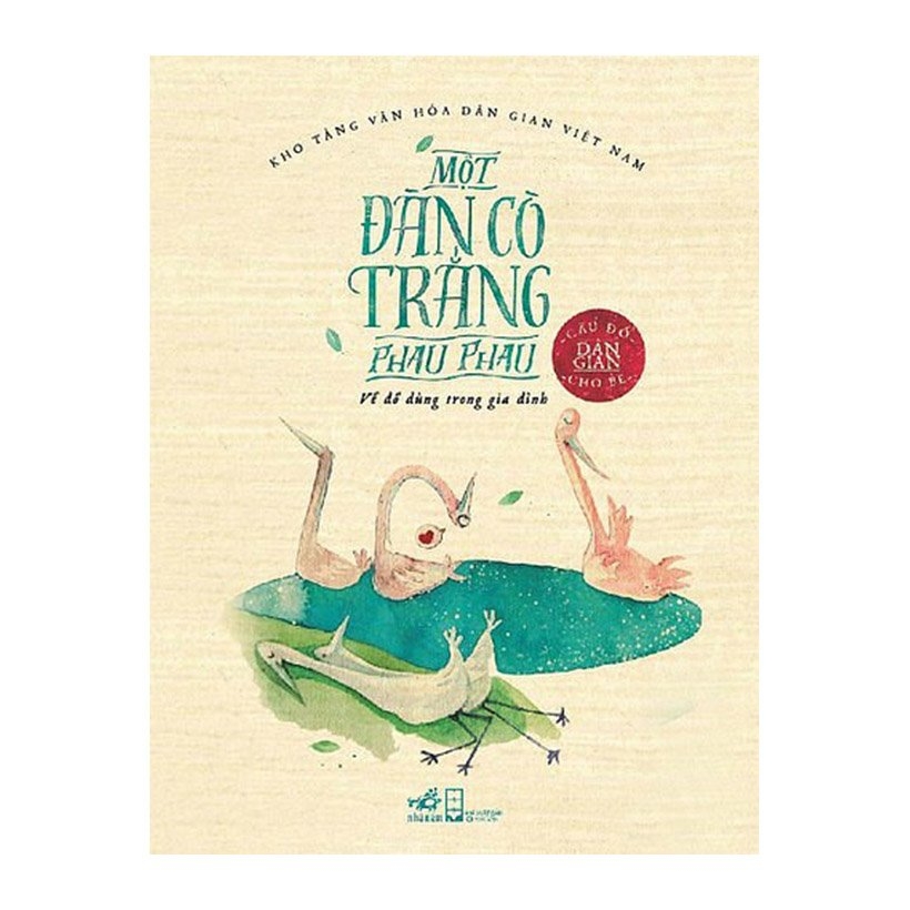 một đàn cò trắng phau phau - câu đố dân gian cho bé - Ảnh 2