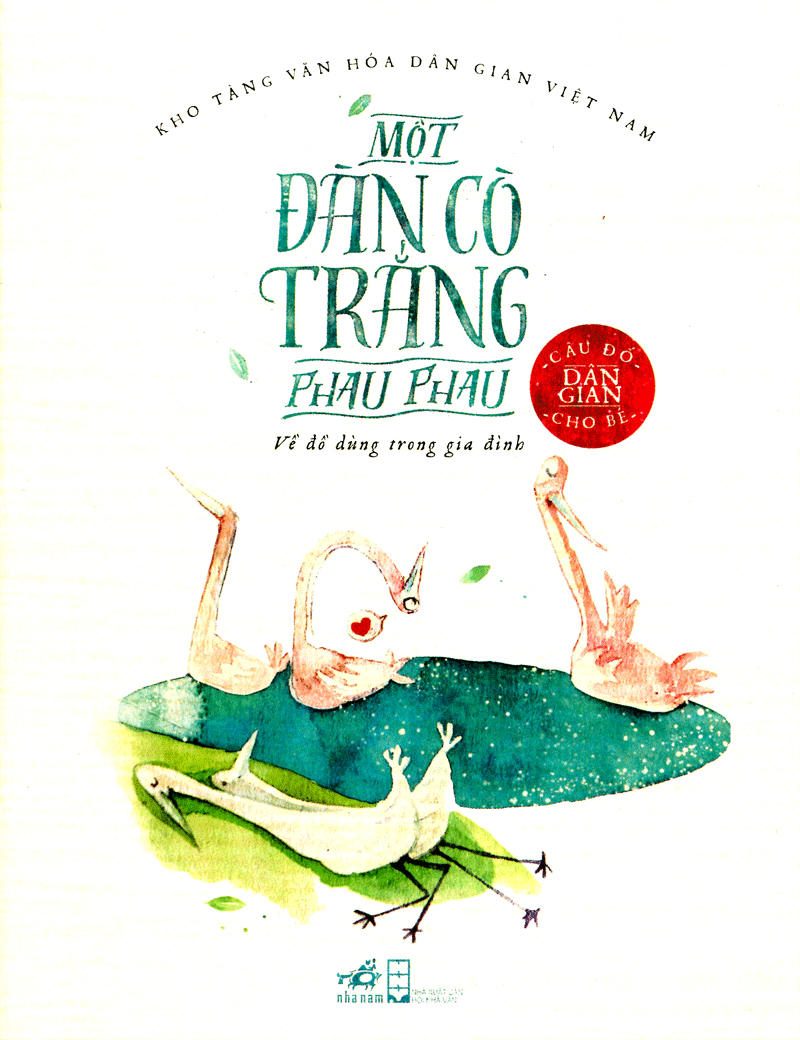 một đàn cò trắng phau phau - câu đố dân gian cho bé - Ảnh 3