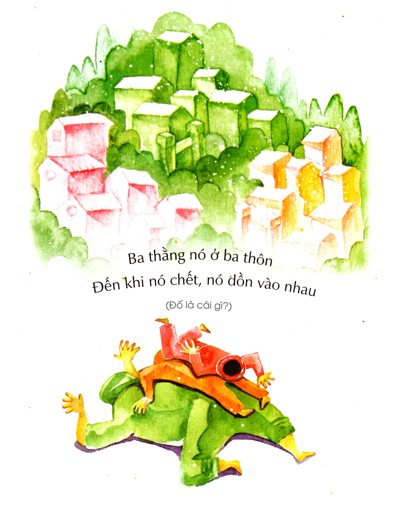 một đàn cò trắng phau phau - câu đố dân gian cho bé - Ảnh 4