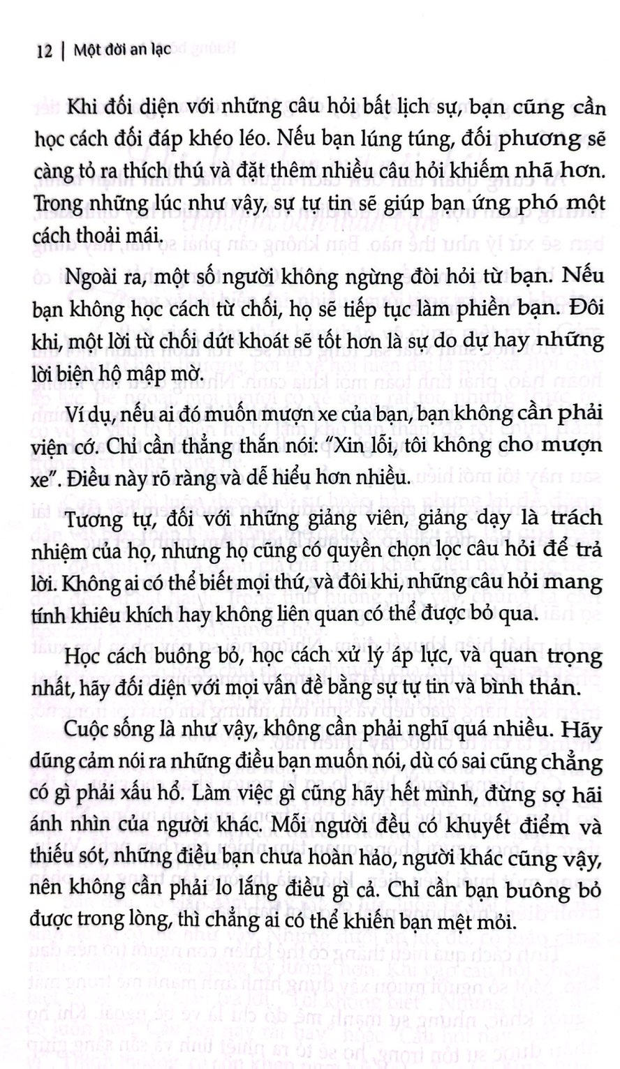 một đời an lạc - buông bỏ để hạnh phúc - Ảnh 6