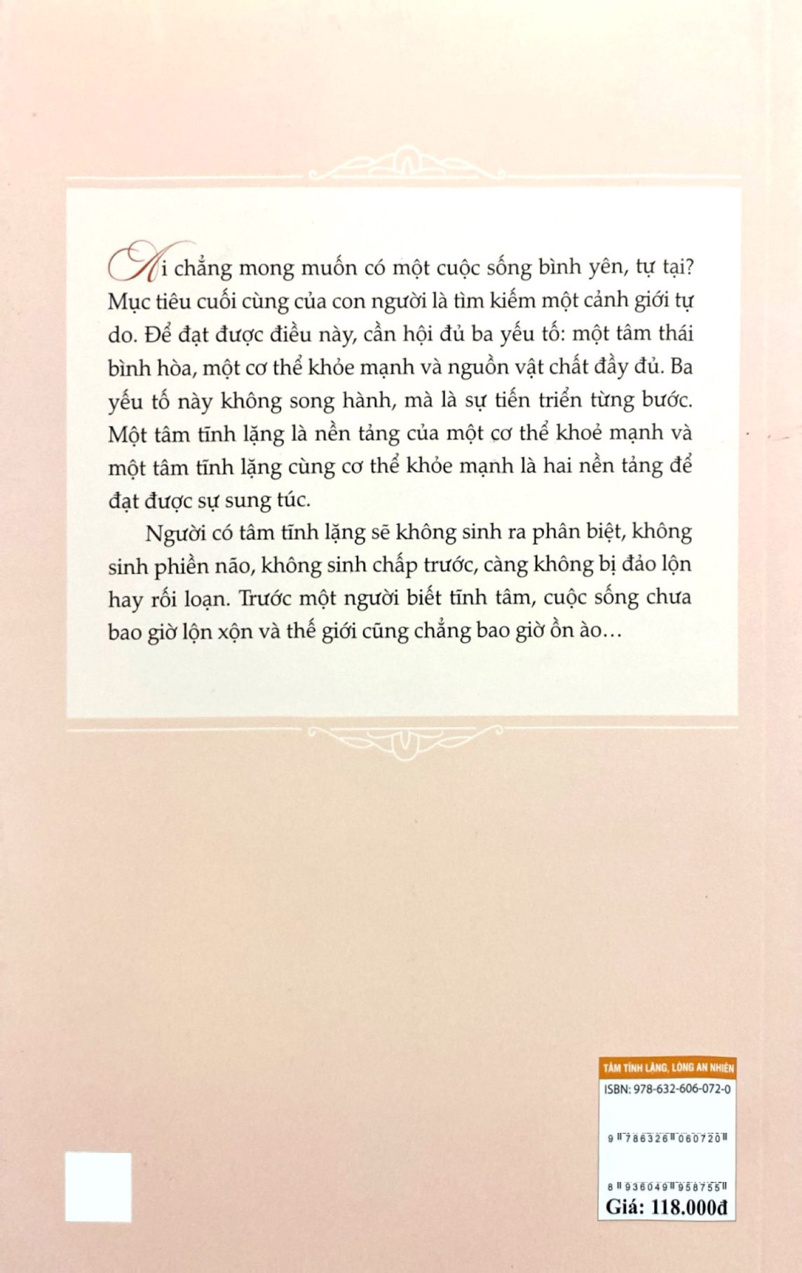 một đời an lạc - tâm tĩnh lặng, lòng an nhiên - Ảnh 9