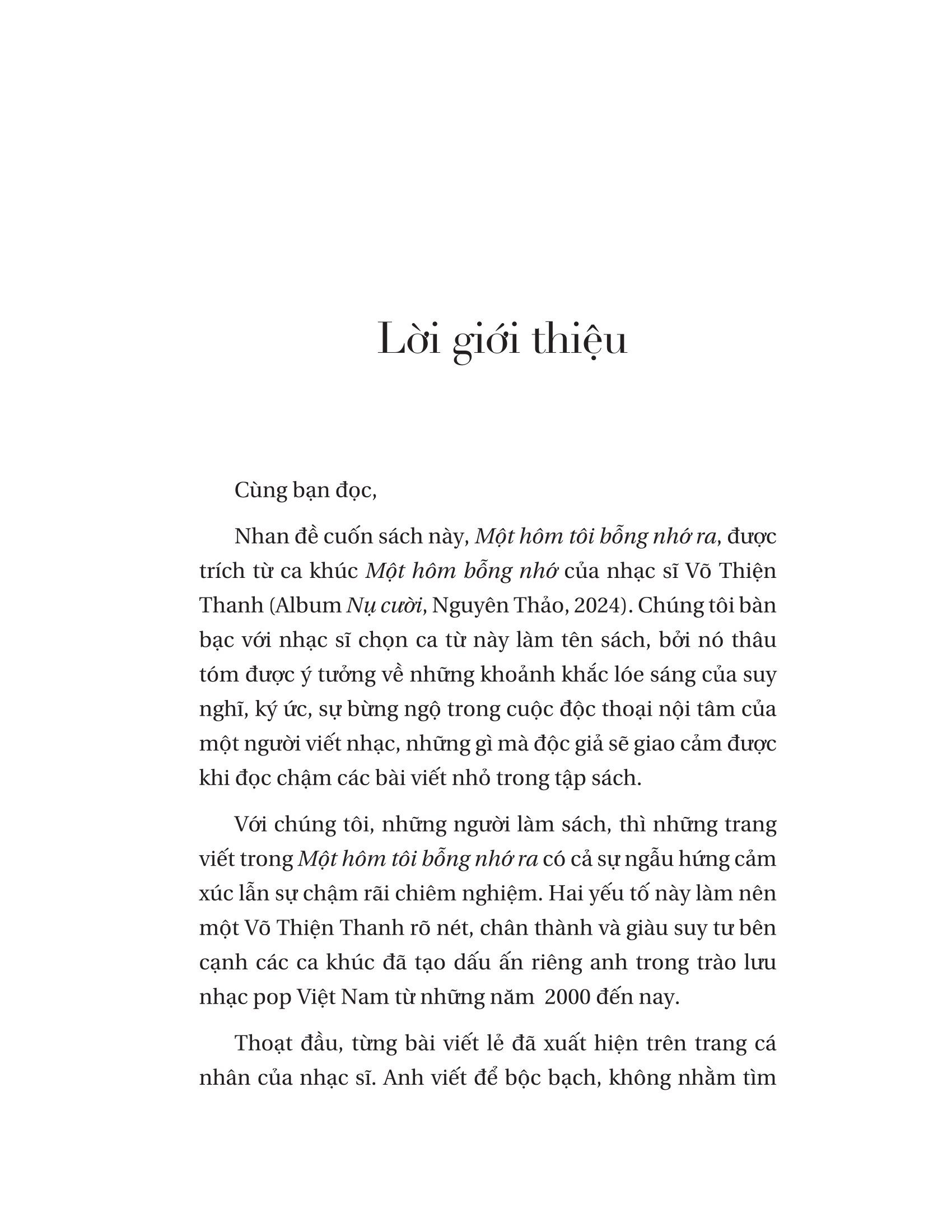 Một Hôm Tôi Bỗng Nhớ Ra - Ảnh 4