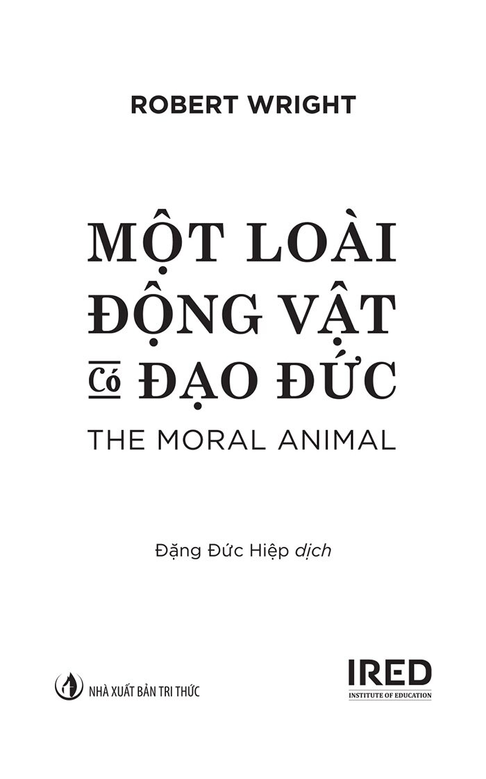 một loài động vật có đạo đức - the moral animal - Ảnh 8