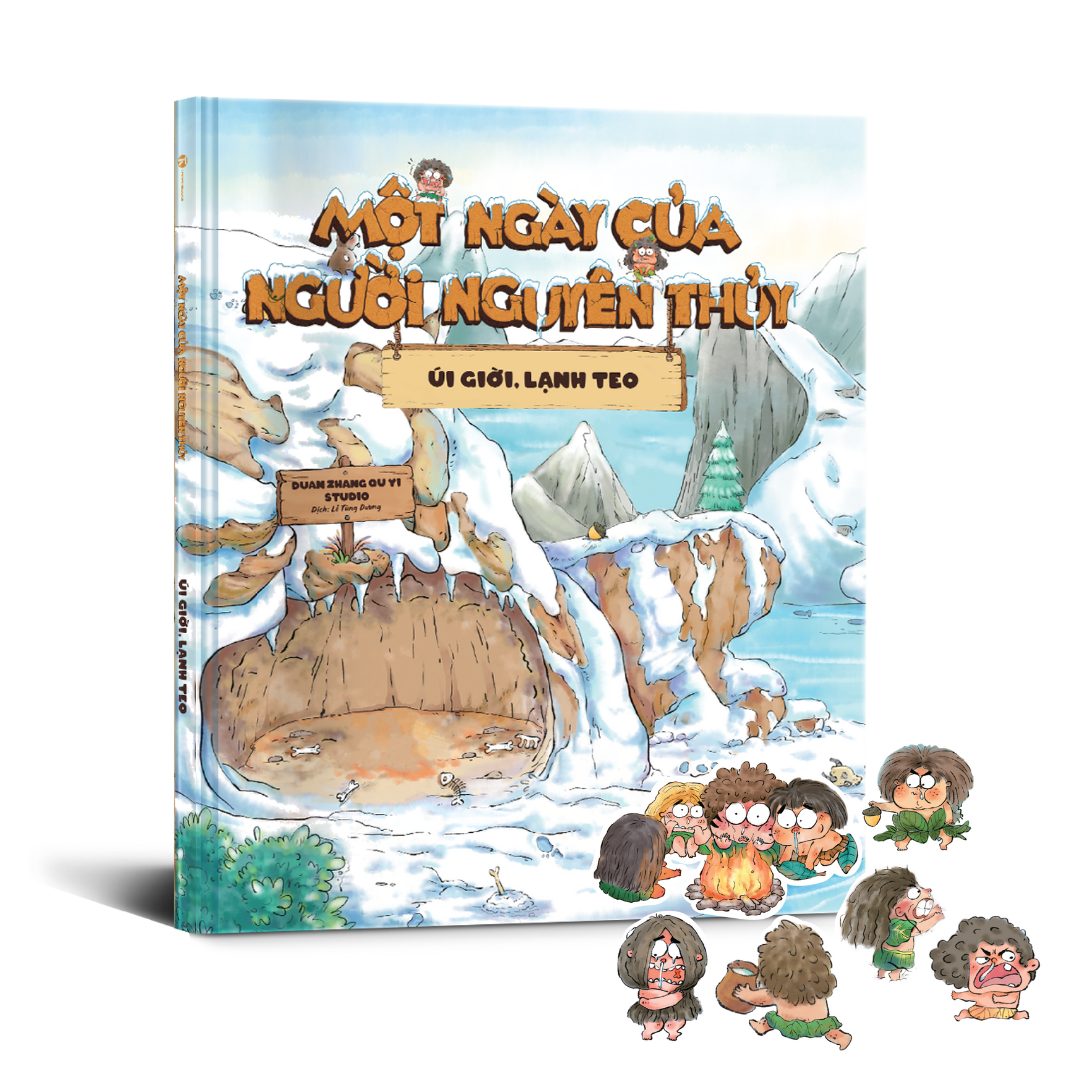 Một Ngày Của Người Nguyên Thủy - Úi Giời Lạnh Teo - Bìa Cứng - Ảnh 3