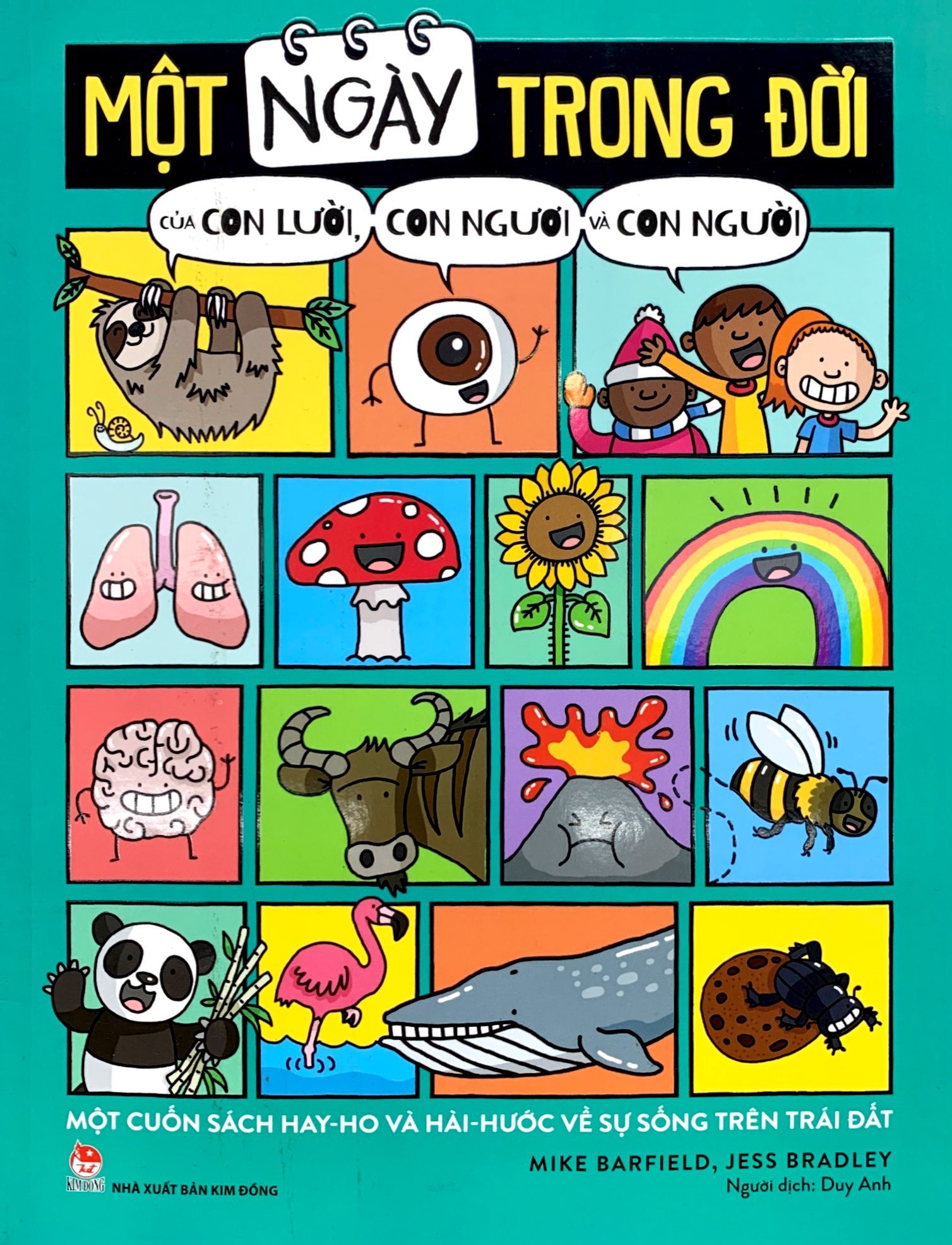 một ngày trong đời của con lười, con ngươi và con người - Ảnh 2