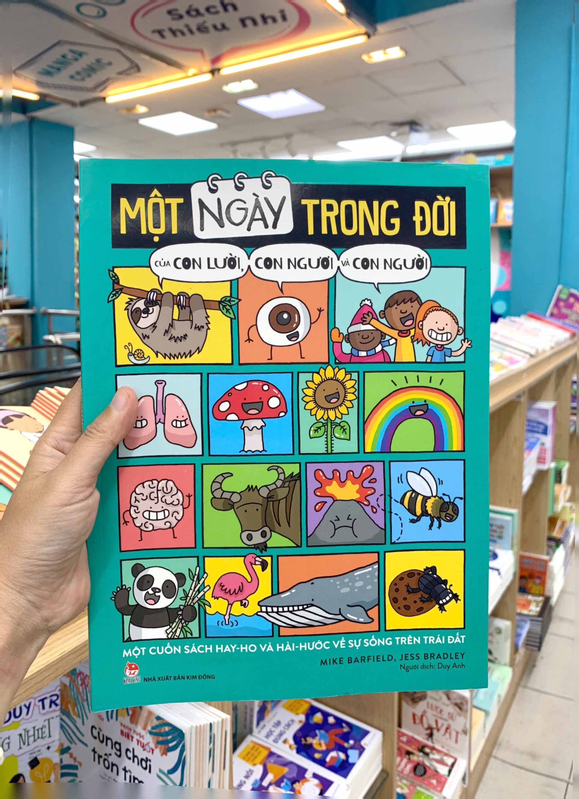 một ngày trong đời của con lười, con ngươi và con người - Ảnh 9