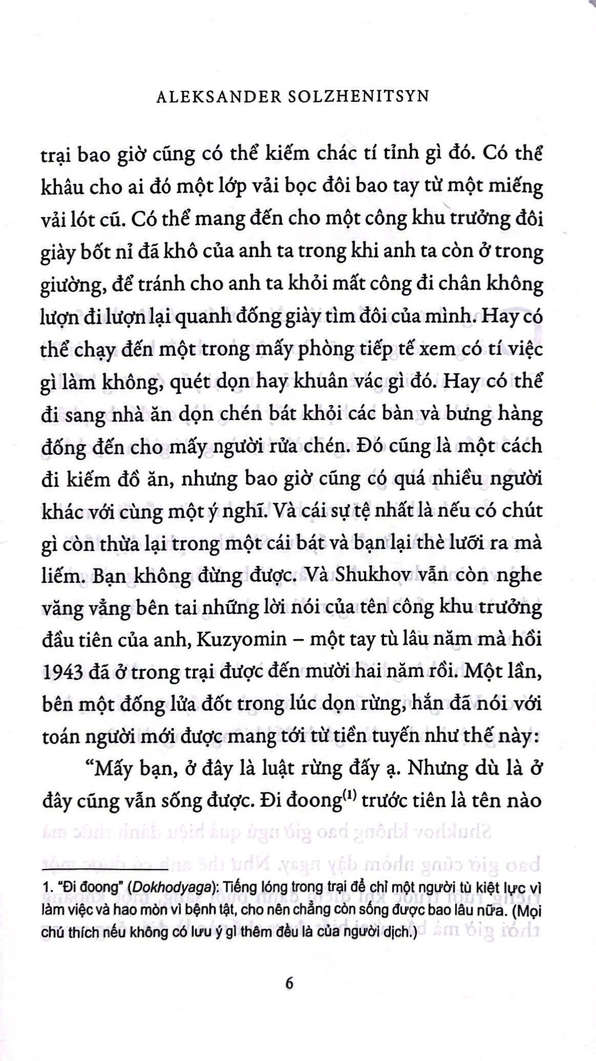 một ngày trong đời ivan denisovich - bìa cứng - Ảnh 4