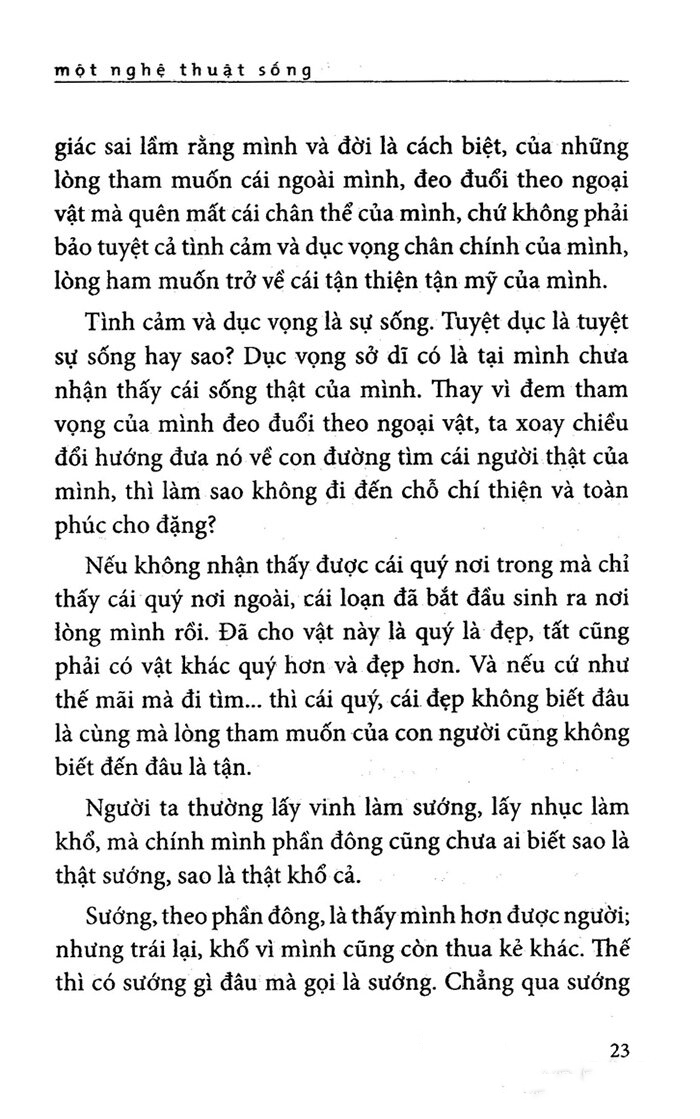 một nghệ thuật sống (tái bản 2022) - Ảnh 15