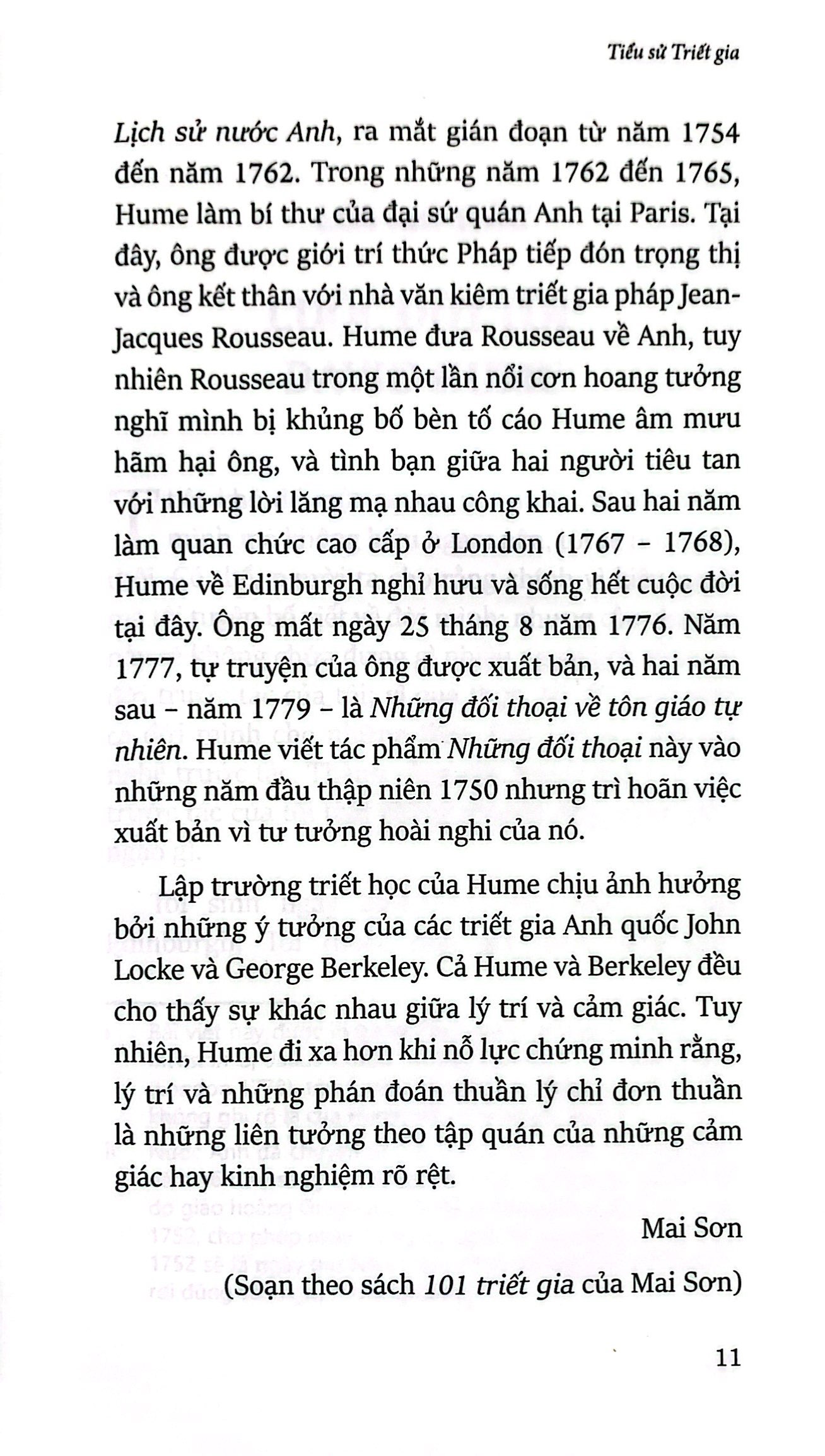 một nghiên cứu về giác tính con người - an enquiry concerning human understanding - Ảnh 6
