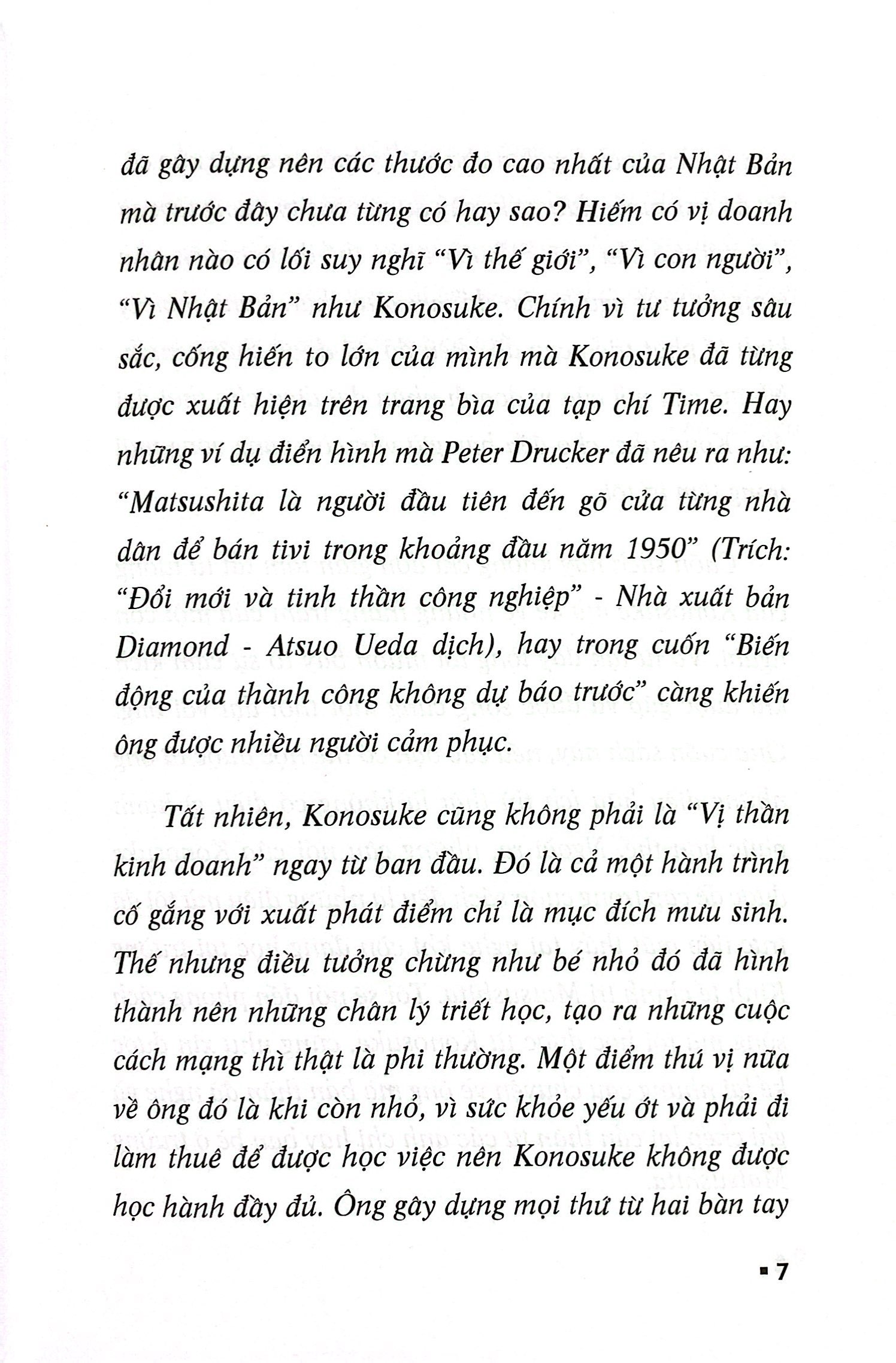 một phút với konosuke matsushita - Ảnh 6