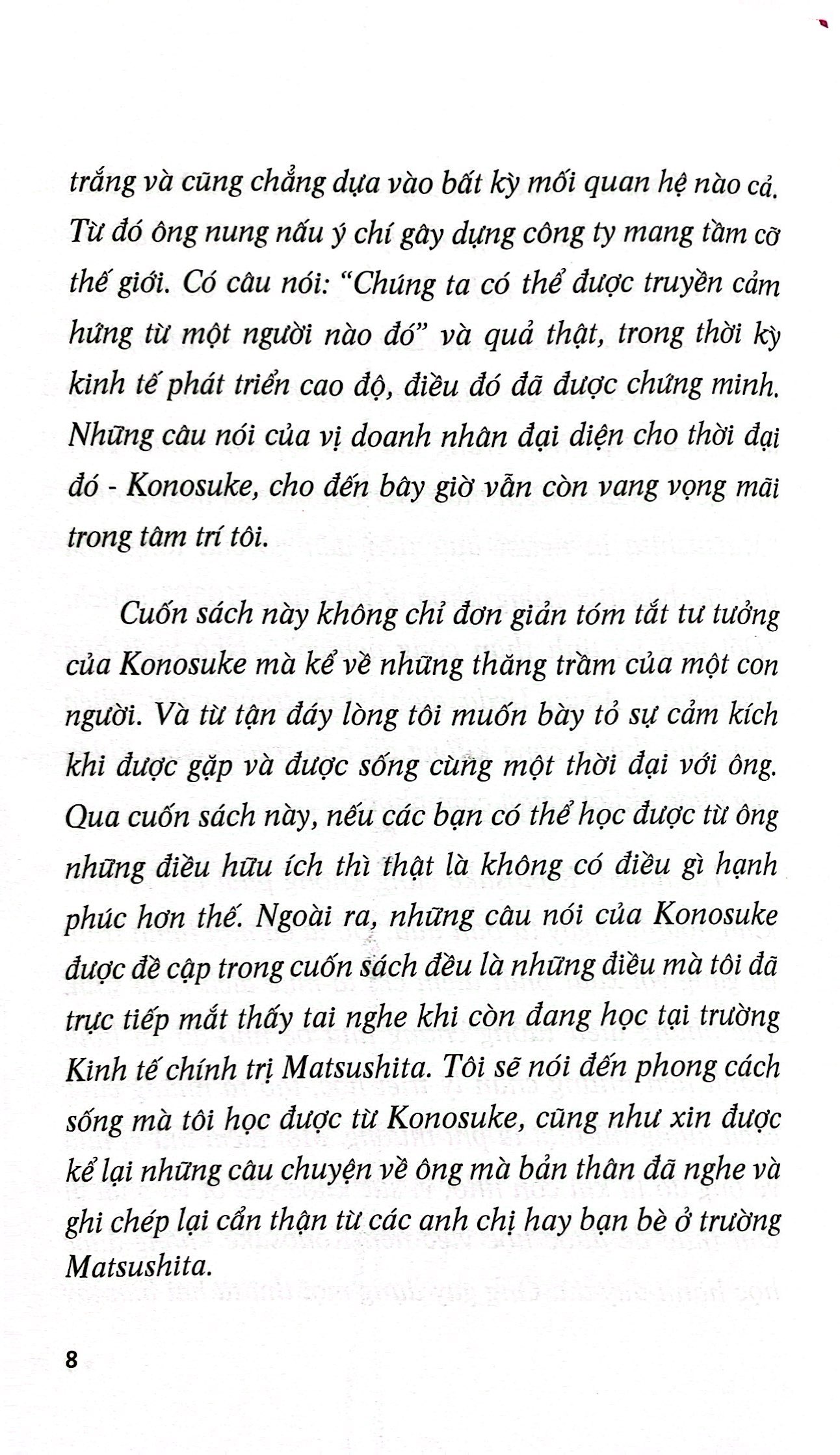 một phút với konosuke matsushita - Ảnh 7
