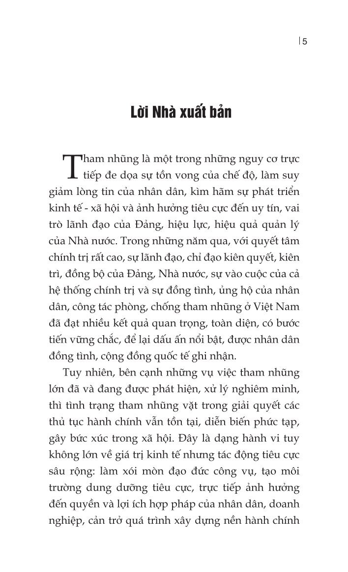 Một Số Giải Pháp Đẩy Lùi Tình Trạng Tham Nhũng Vặt Trong Giải Quyết Các Thủ Tục Hành Chính Ở Nước Ta Hiện Nay - Ảnh 3