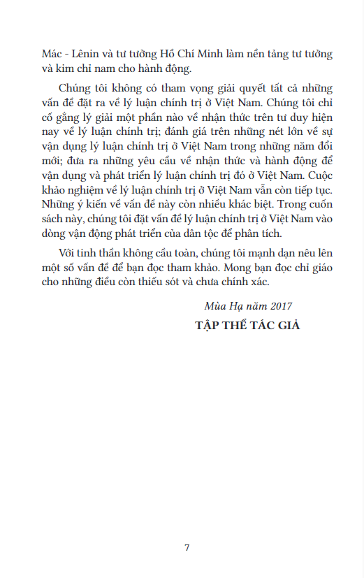một số vần đề lý luận chính trị ở việt nam - Ảnh 8
