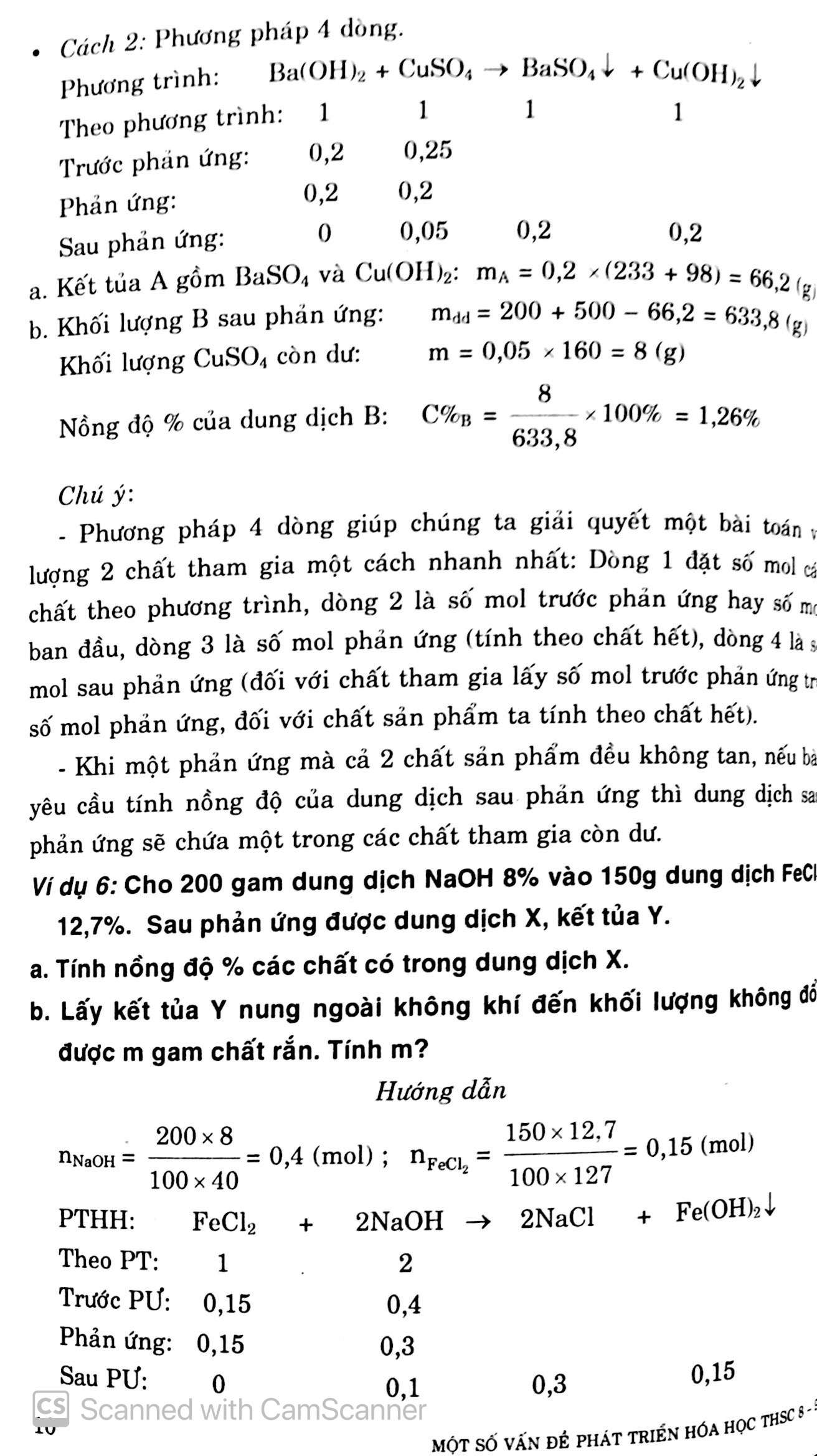 một số vấn đề phát triển hóa học thcs 8-9 - Ảnh 14