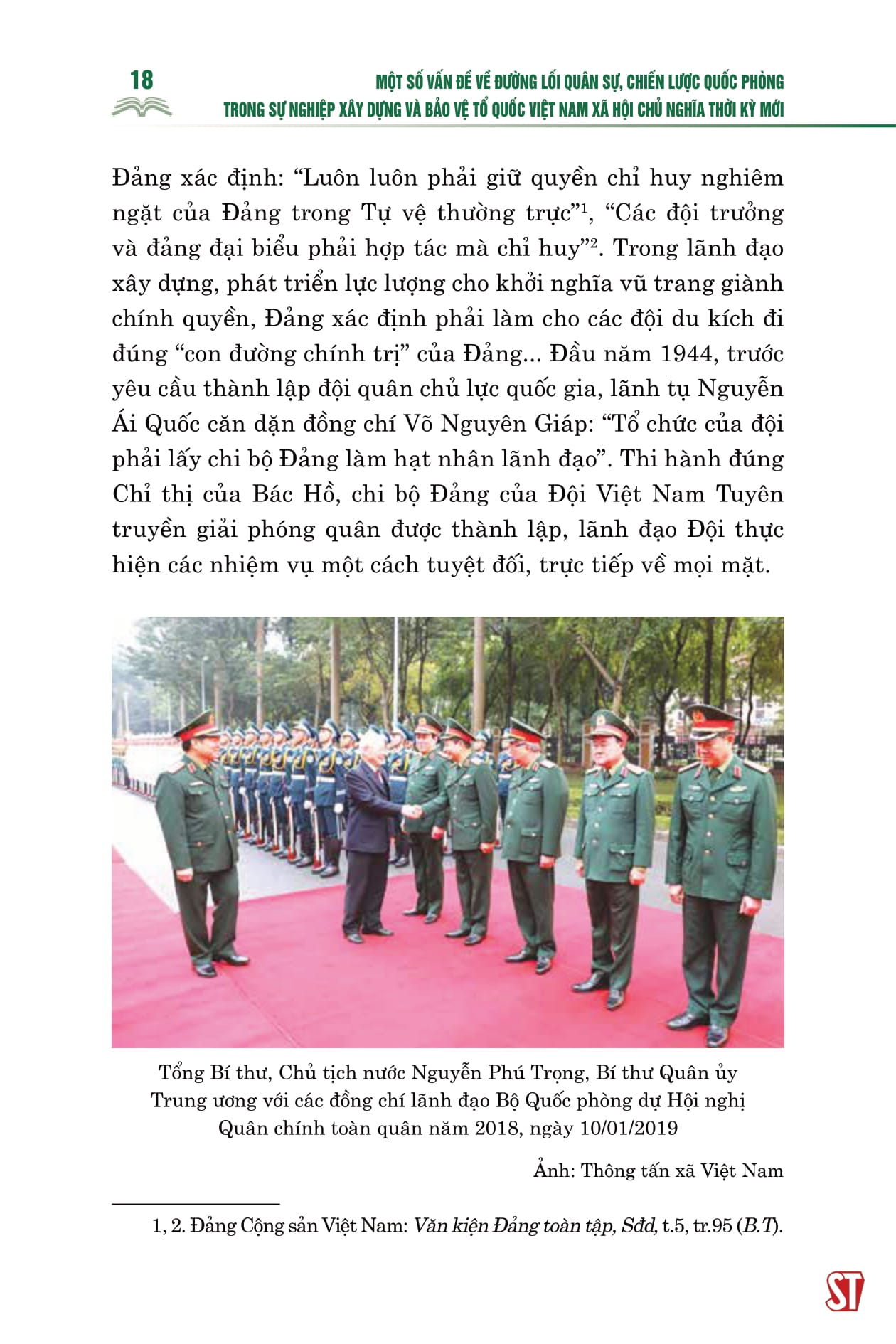 một số vấn đề về đường lối quân sự, chiến lược quốc phòng trong sự nghiệp xây dựng và bảo vệ tổ quốc việt nam xã hội chủ nghĩa thời kỳ mới - Ảnh 16