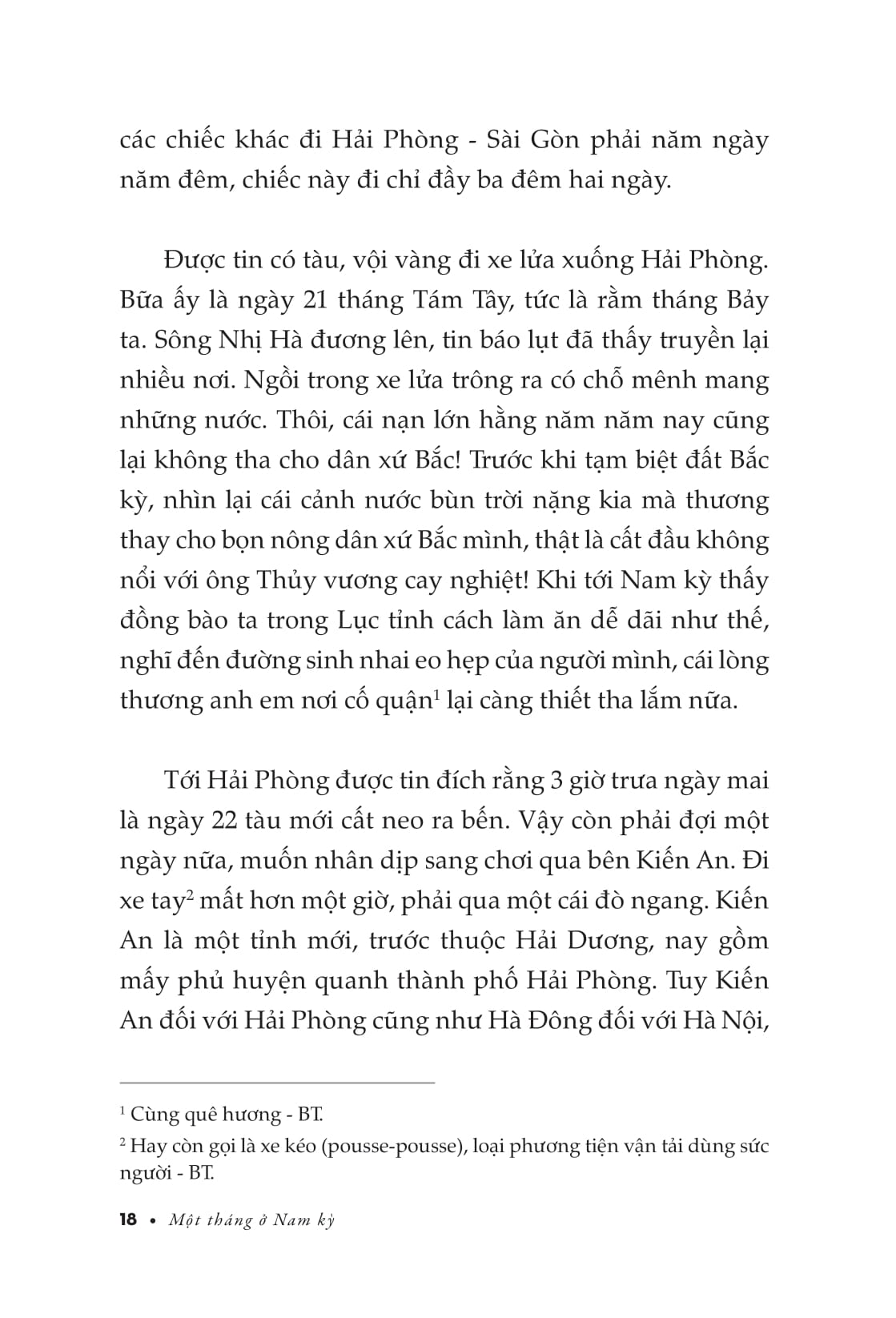 Một Tháng Ở Nam Kỳ - Ảnh 13