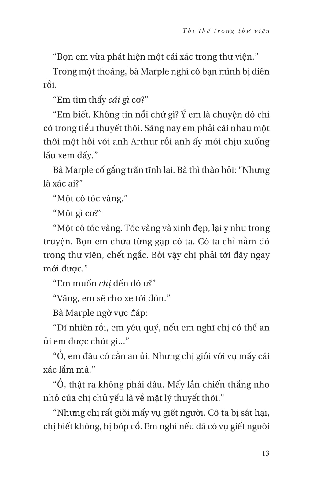 một vụ án của jane marple - thi thể trong thư viện - Ảnh 12