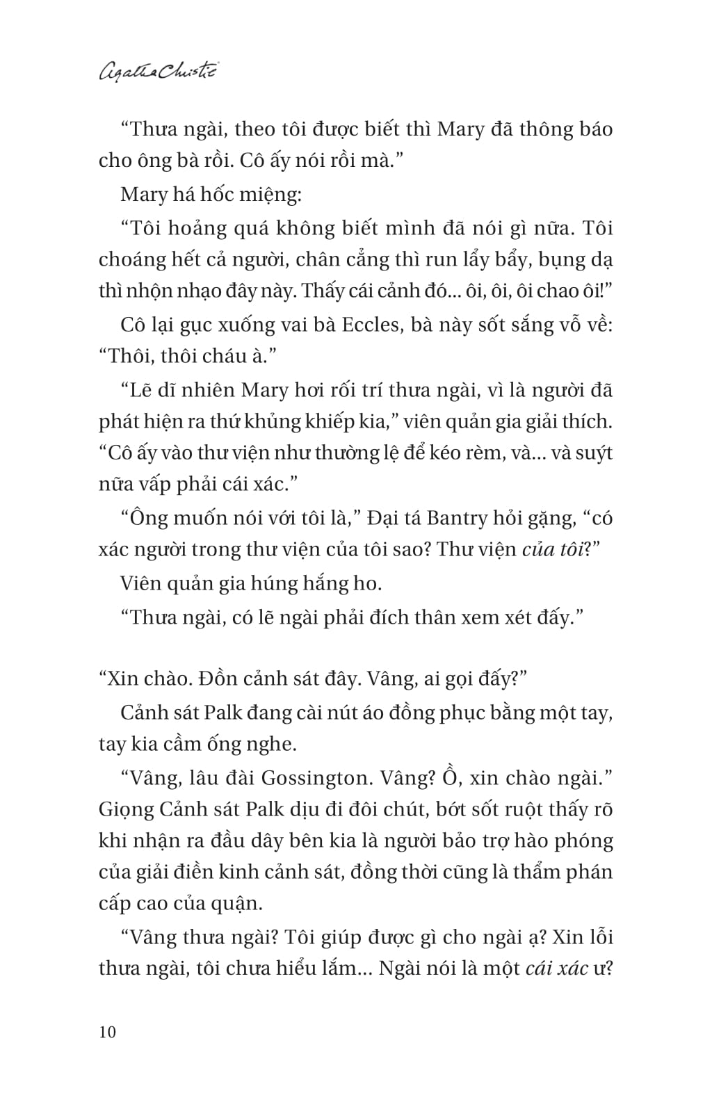 một vụ án của jane marple - thi thể trong thư viện - Ảnh 9