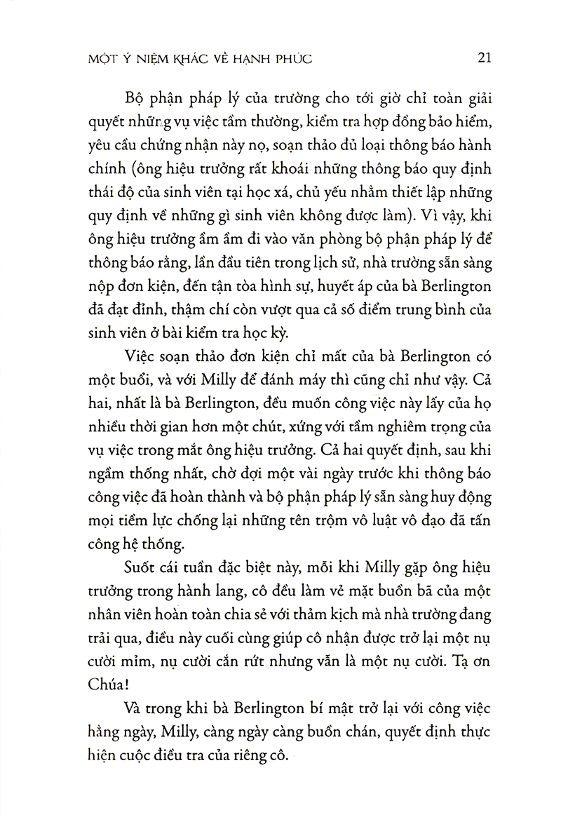 một ý niệm khác về hạnh phúc (tái bản 2018) - Ảnh 16