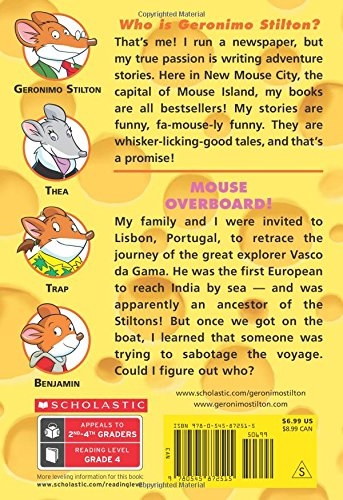 mouse overboard! (geronimo stilton #62), volume 62 - Ảnh 4