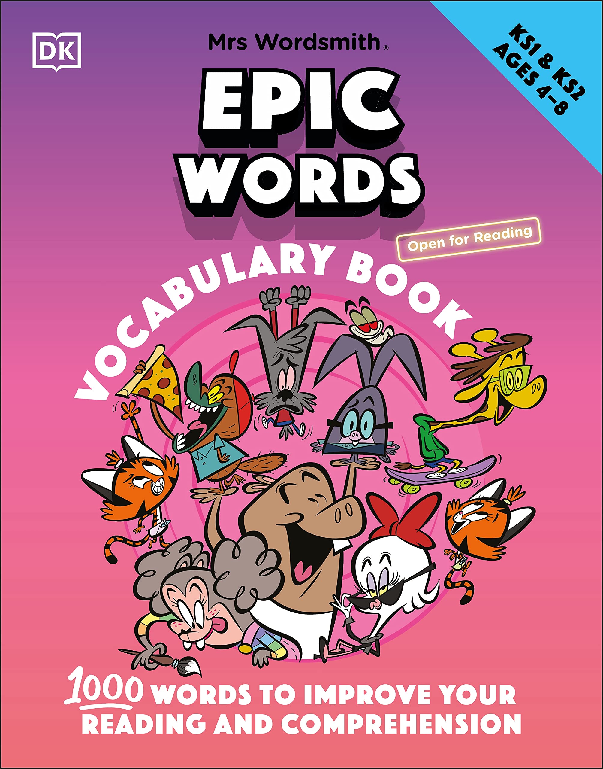 mrs wordsmith epic words vocabulary book, ages 4-8 (key stages 1-2) : 1,000 words to improve your reading and comprehension - Ảnh 2