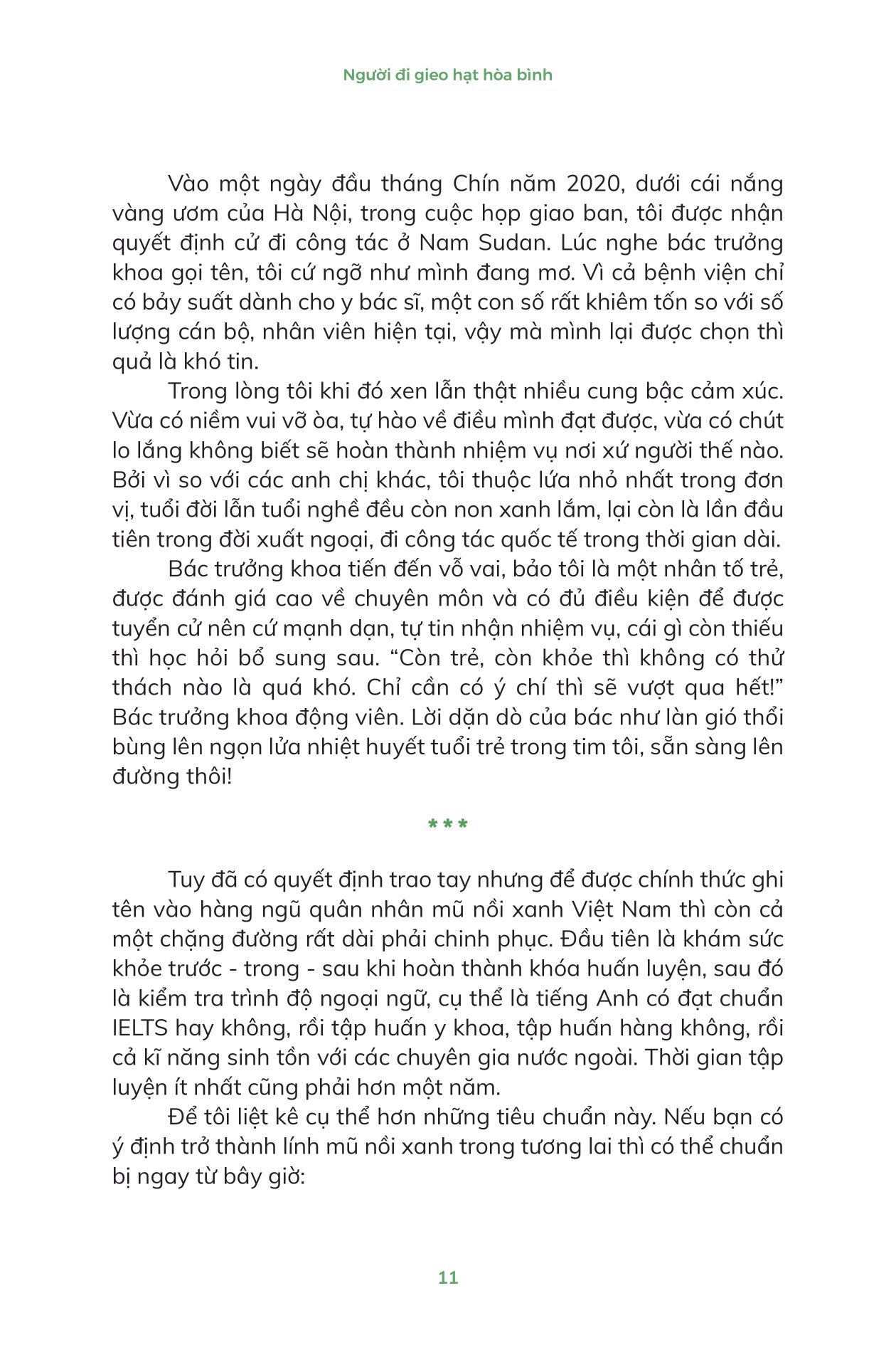 mũ nồi xanh việt nam - người đi gieo hạt hòa bình - Ảnh 10