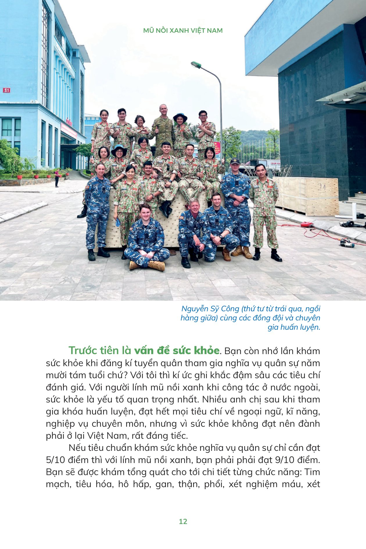 mũ nồi xanh việt nam - người đi gieo hạt hòa bình - Ảnh 11