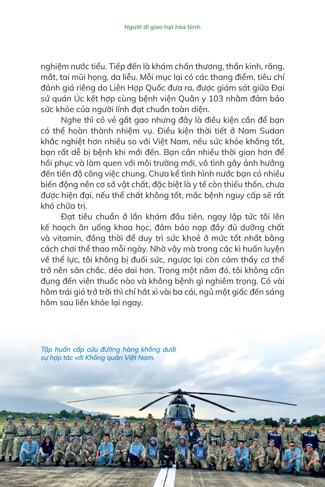 mũ nồi xanh việt nam - người đi gieo hạt hòa bình - Ảnh 12