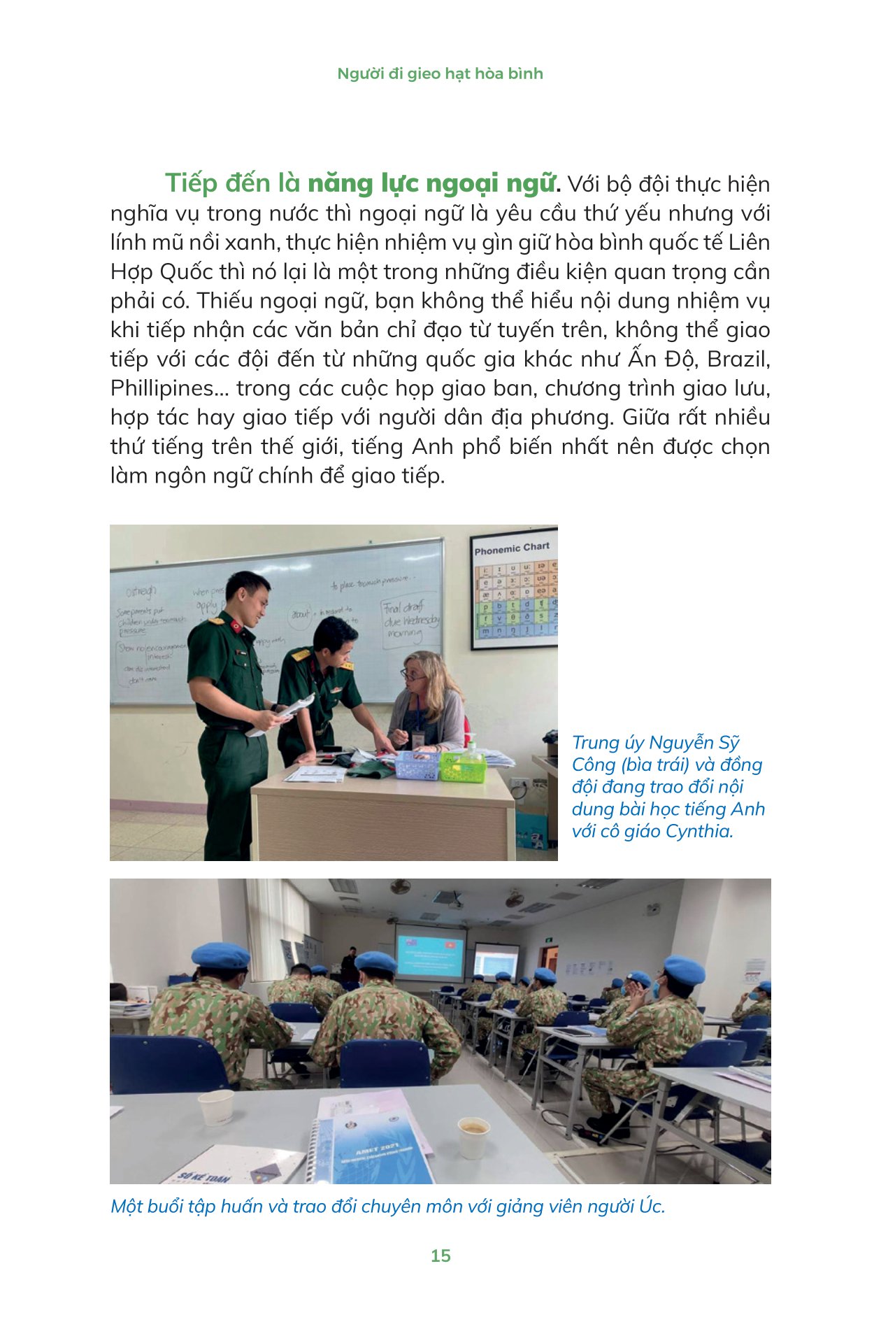 mũ nồi xanh việt nam - người đi gieo hạt hòa bình - Ảnh 14