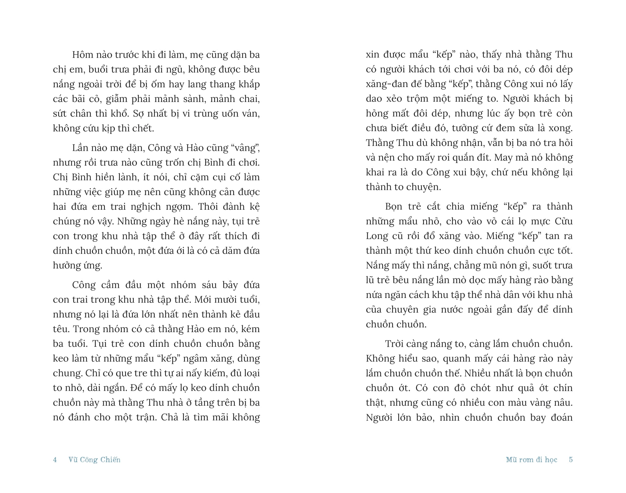 mũ rơm đi học - Ảnh 4