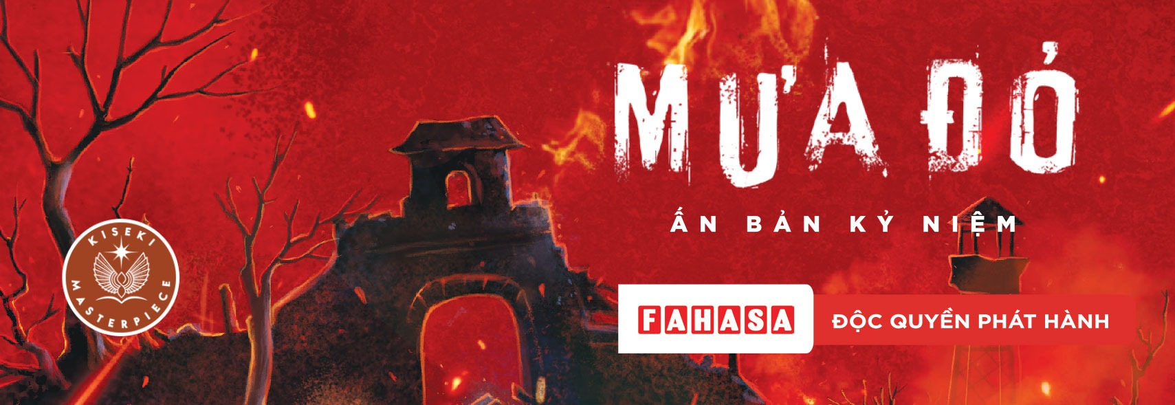 Mưa Đỏ - Ấn Bản Kỷ Niệm - Bìa Cứng - Tặng Kèm Bookmark + Móc Khoá Balo Mũ Cối - Độc Quyền Fahasa - Ảnh 3