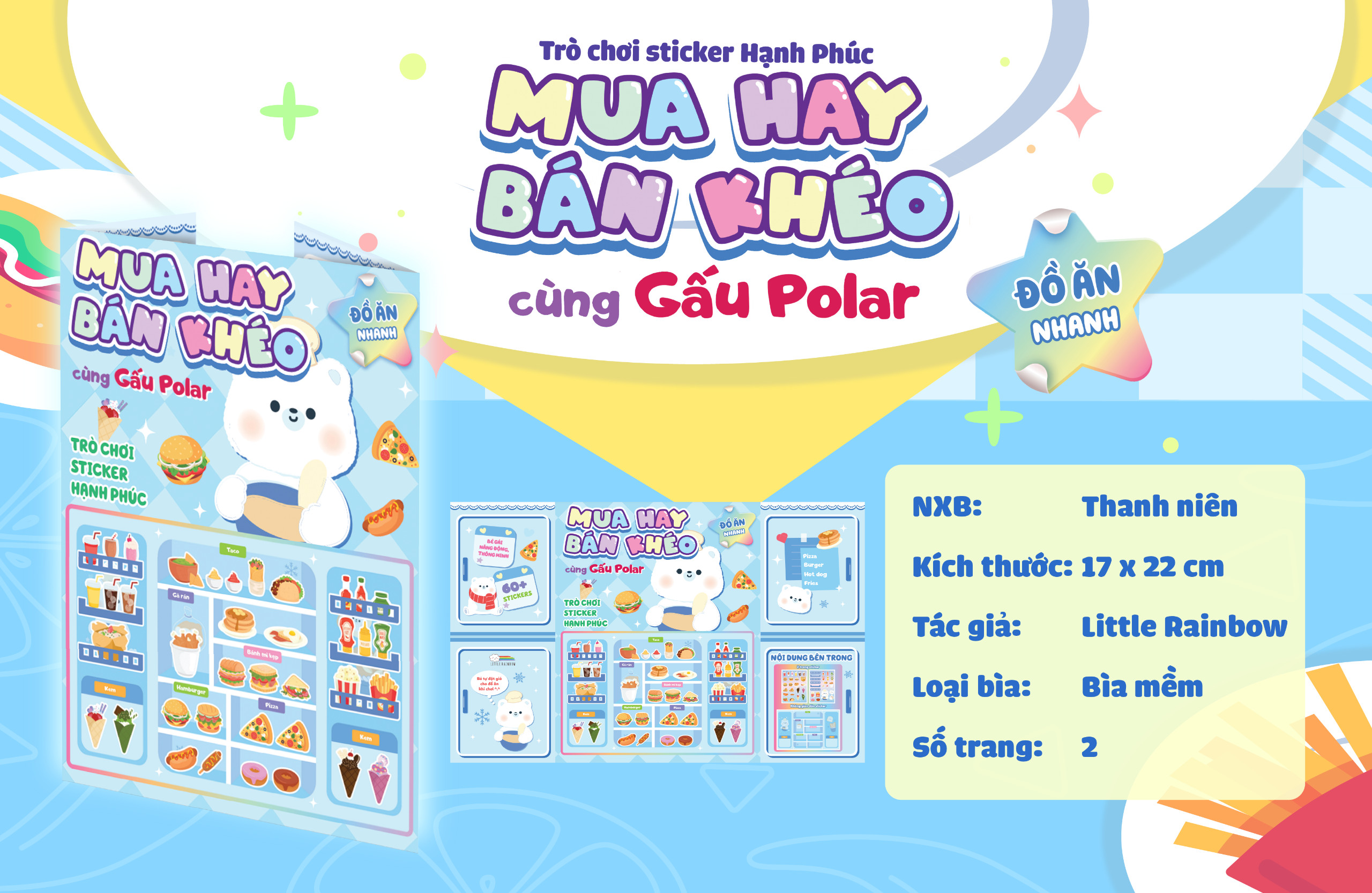 mua hay bán khéo cùng gấu polar - đồ ăn nhanh - Ảnh 3
