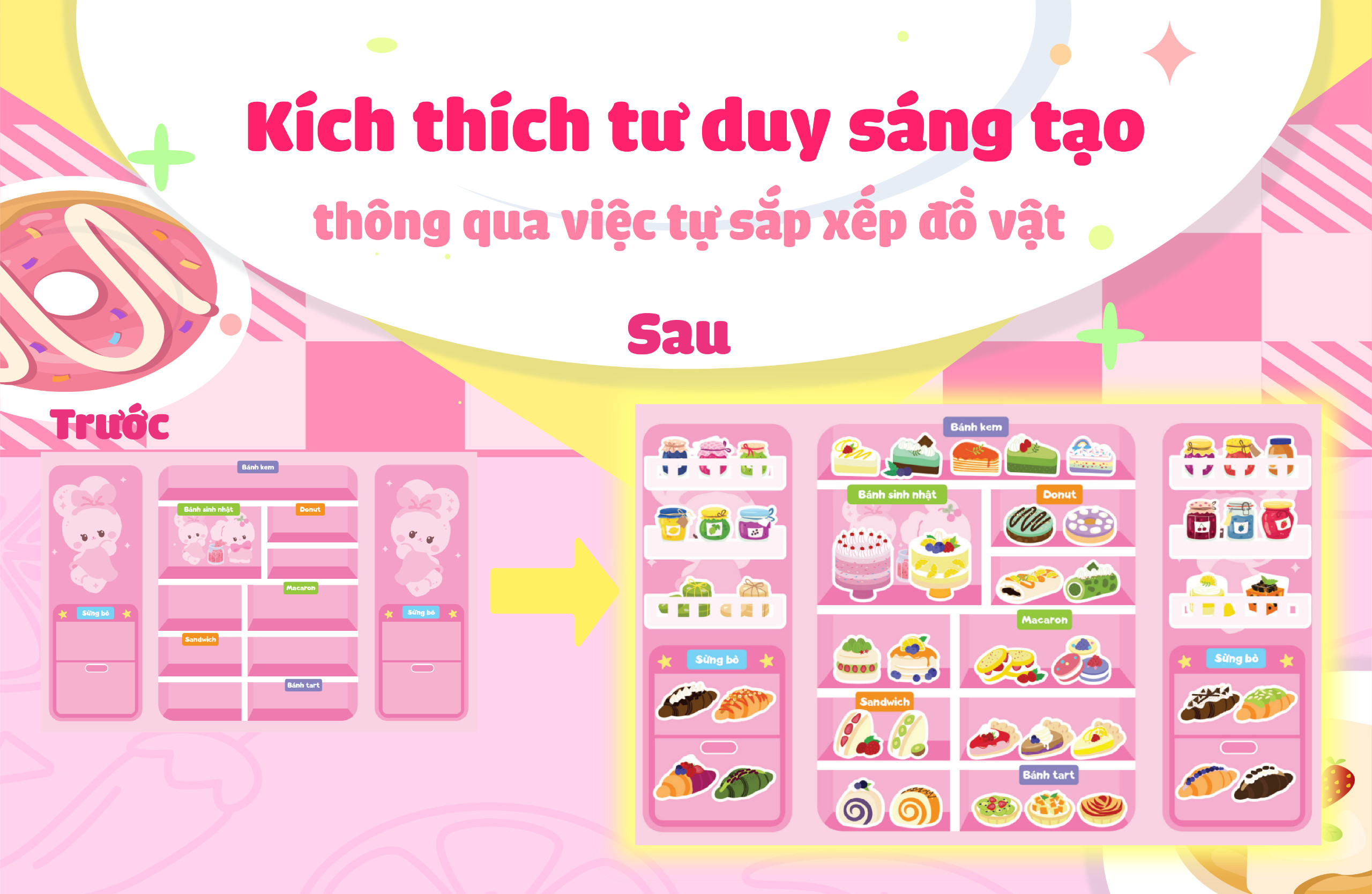 mua hay bán khéo cùng thỏ miki - tủ bánh ngọt ngào - Ảnh 3