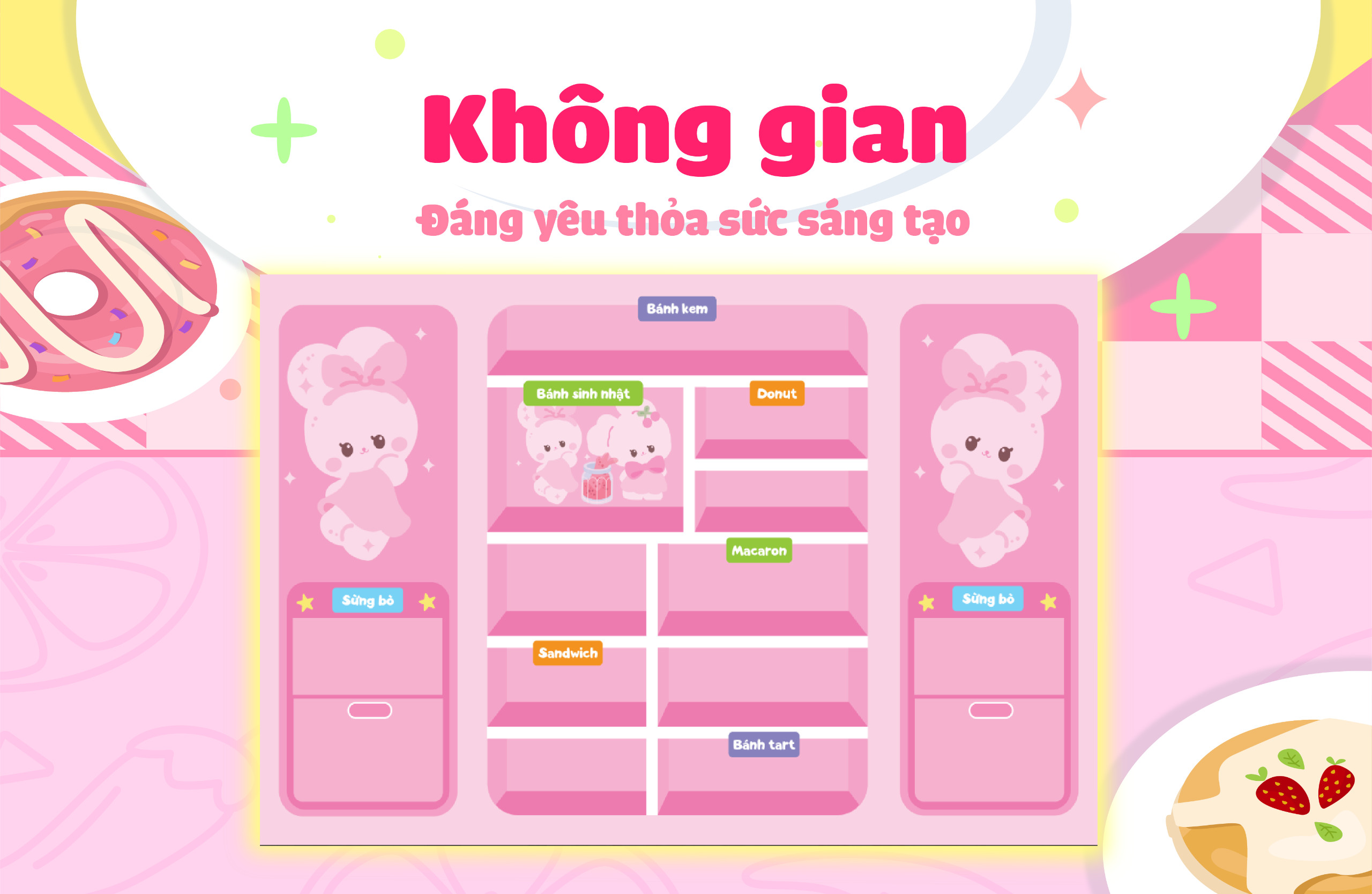 mua hay bán khéo cùng thỏ miki - tủ bánh ngọt ngào - Ảnh 6