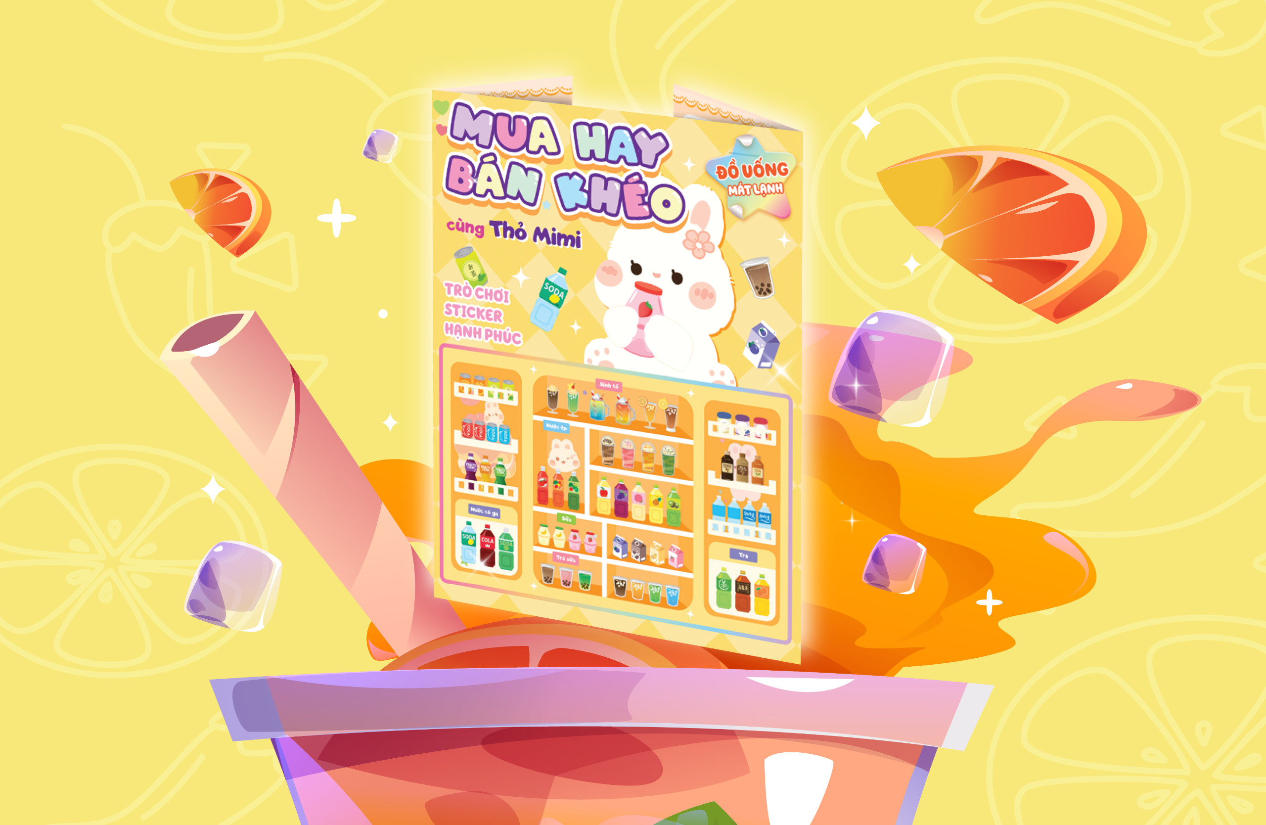 mua hay bán khéo cùng thỏ mimi - đồ uống mát lạnh - Ảnh 2