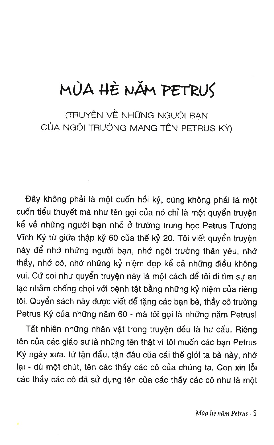 mùa hè năm petrus (tái bản 2019) - Ảnh 3