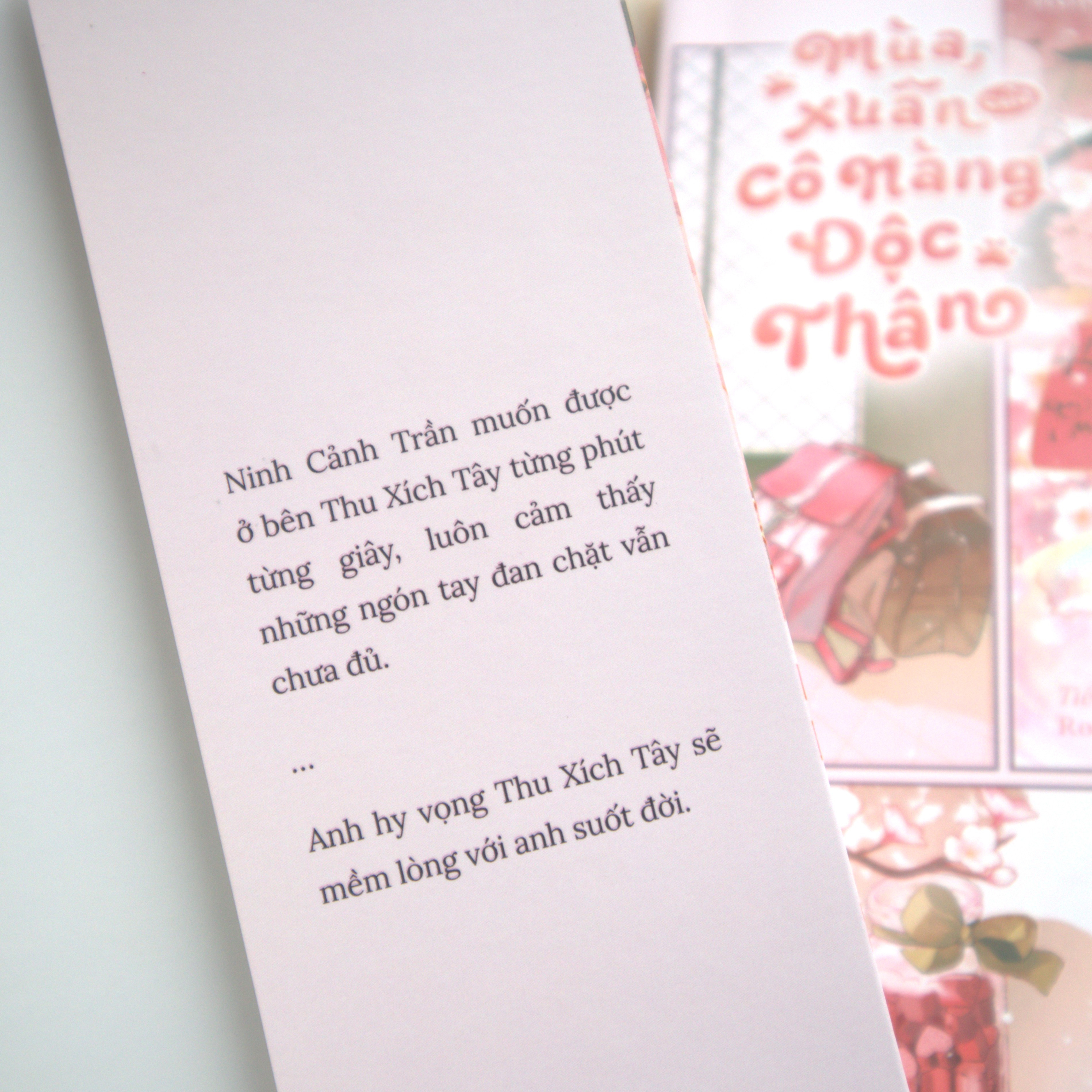 Mùa Xuân Của Cô Nàng Độc Thân - Tặng Kèm Bookmark Bồi Cứng Có Chữ Ký Tác Giả - Ảnh 5