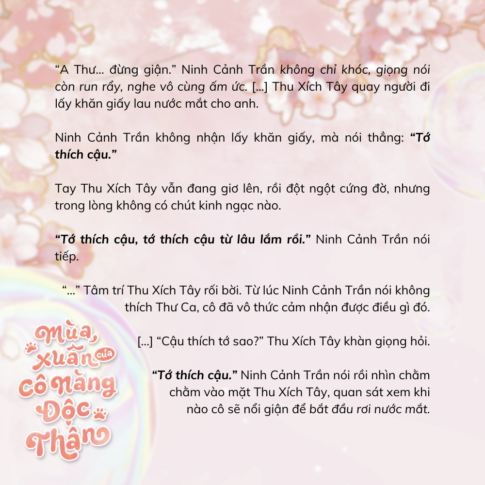 Mùa Xuân Của Cô Nàng Độc Thân - Tặng Kèm Bookmark Bồi Cứng Có Chữ Ký Tác Giả - Ảnh 6