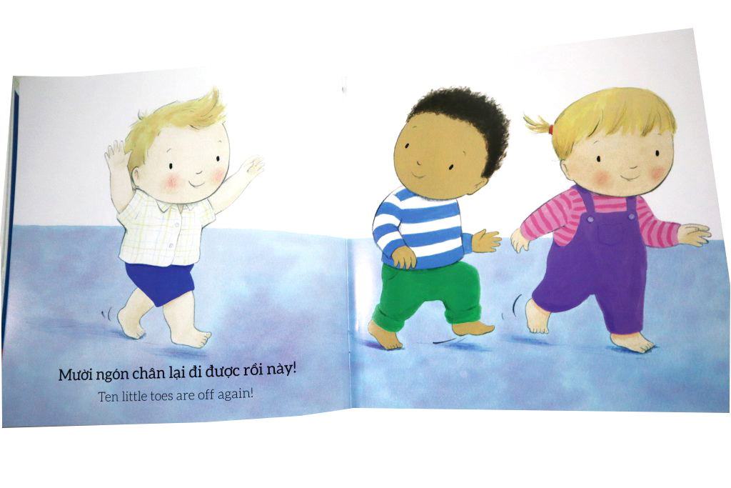 mười ngón chân xinh, đôi bàn chân nhỏ - Ảnh 3