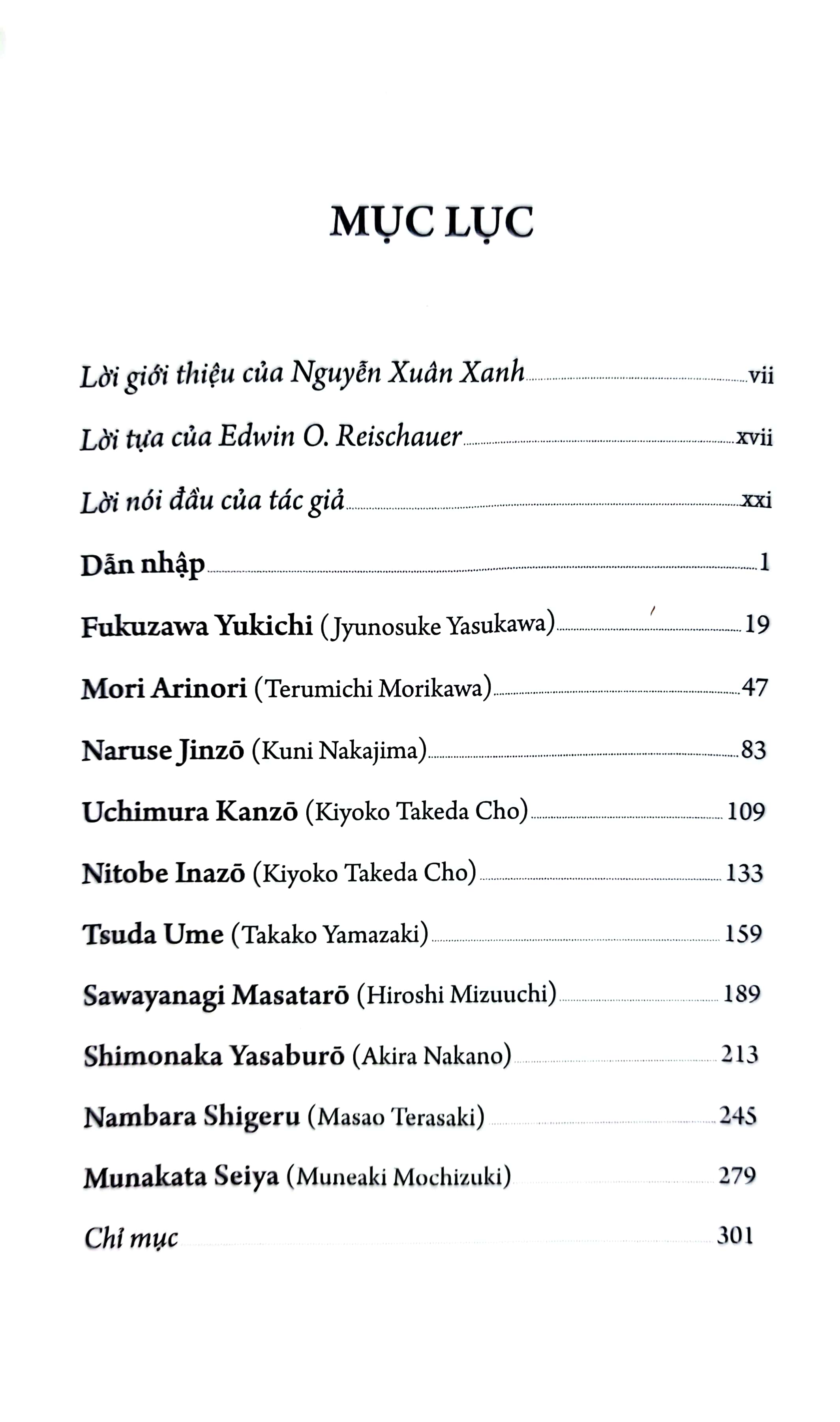 mười nhà giáo dục lớn của nhật bản hiện đại - một cách nhìn nhật bản - bìa cứng - Ảnh 3