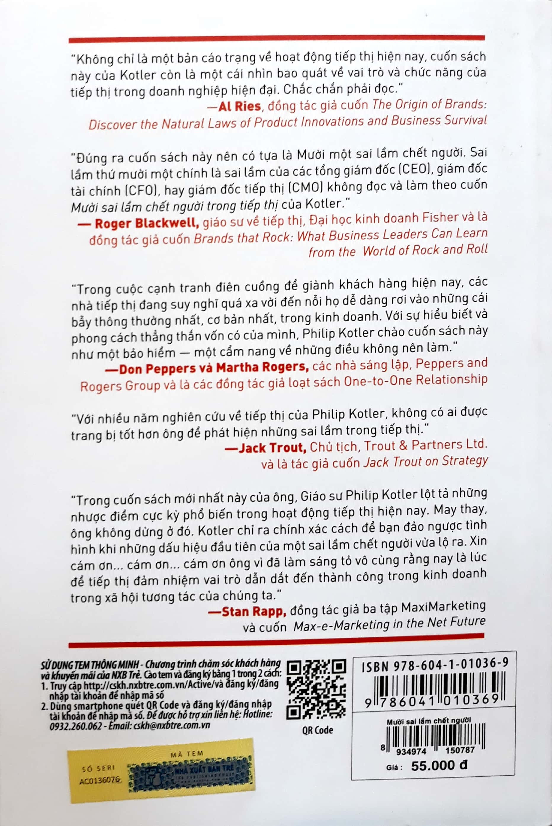 mười sai lầm chết người trong tiếp thị - các dấu hiệu và giải pháp (tái bản 2017) - Ảnh 10