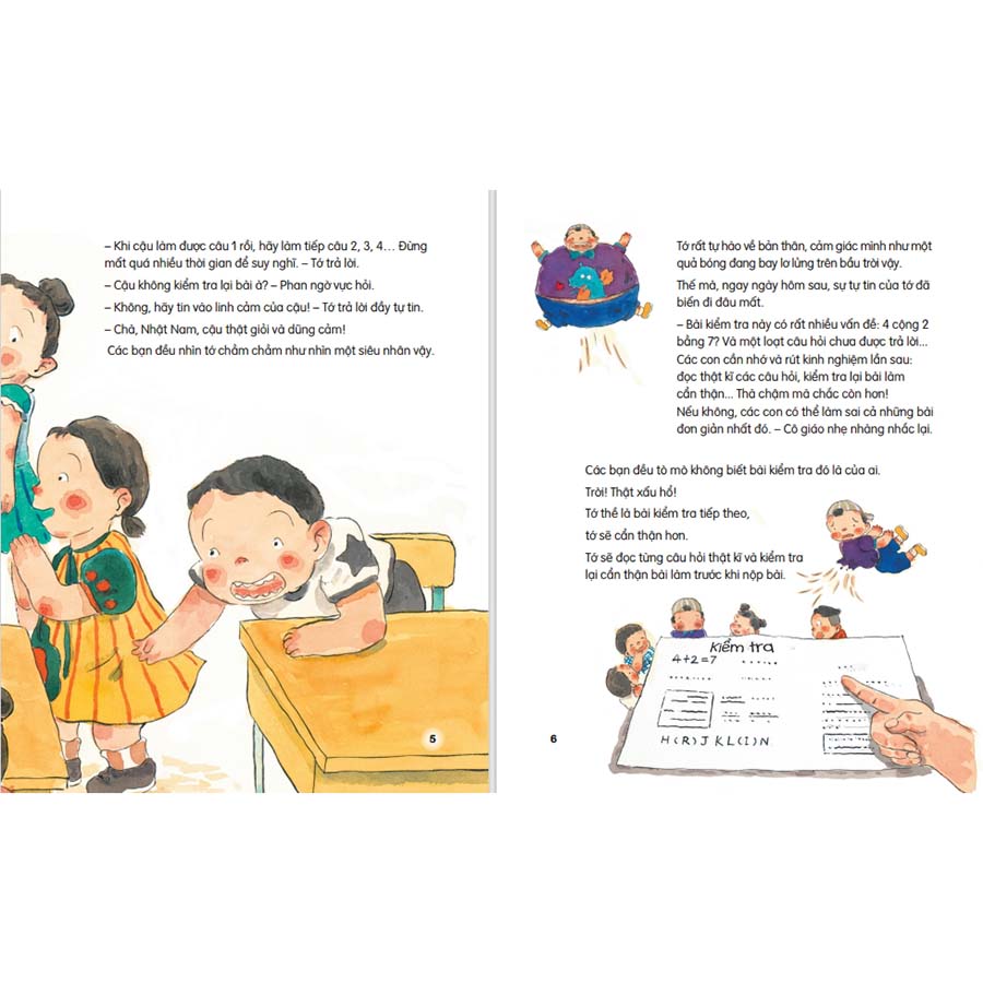 muốn học giỏi không khó - cẩn thận khi làm bài kiểm tra - Ảnh 4