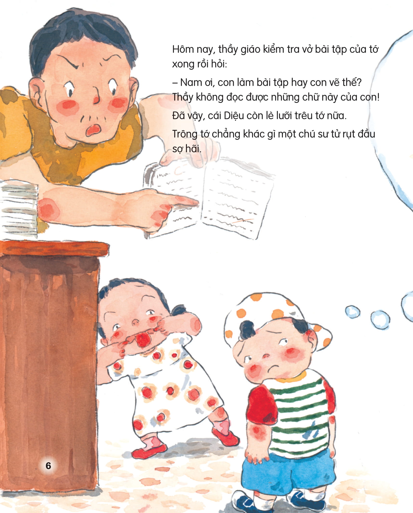 muốn học giỏi không khó - làm hết bài tập rồi mới chơi - Ảnh 7