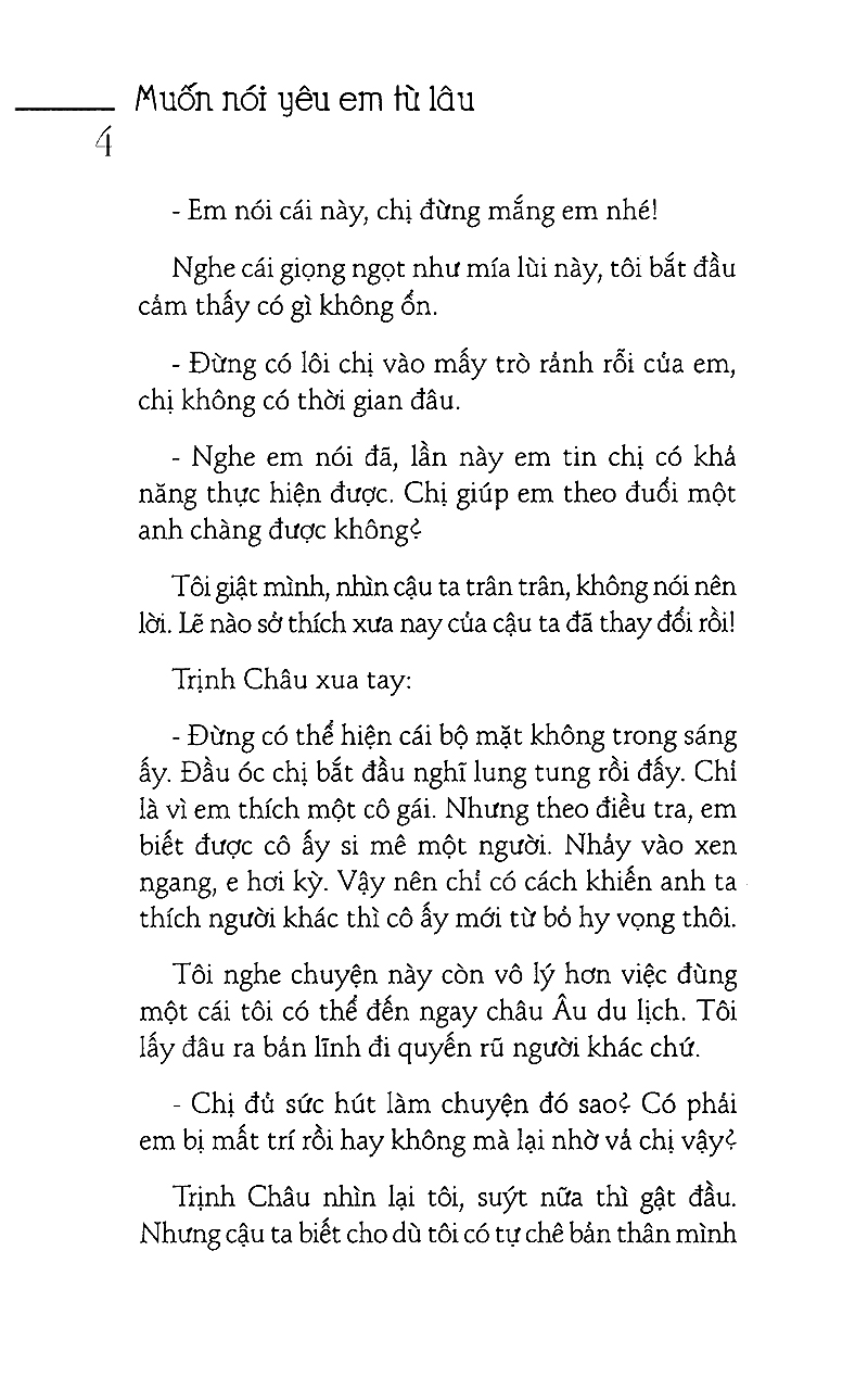muốn nói yêu em từ lâu - Ảnh 4