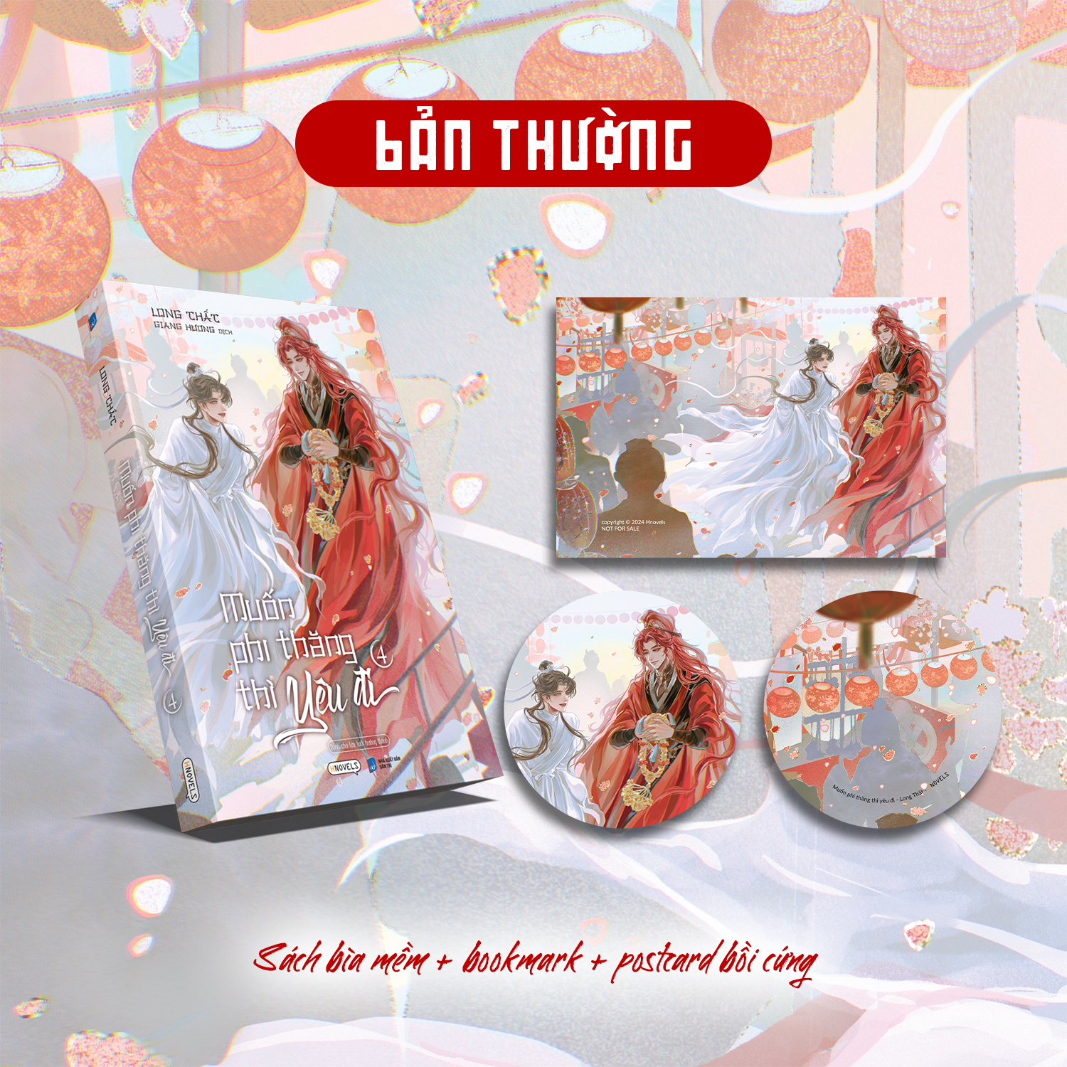 muốn phi thăng thì yêu đi - tập 4 - tặng kèm bookmark tròn hai mặt + postcard bồi cứng - Ảnh 2