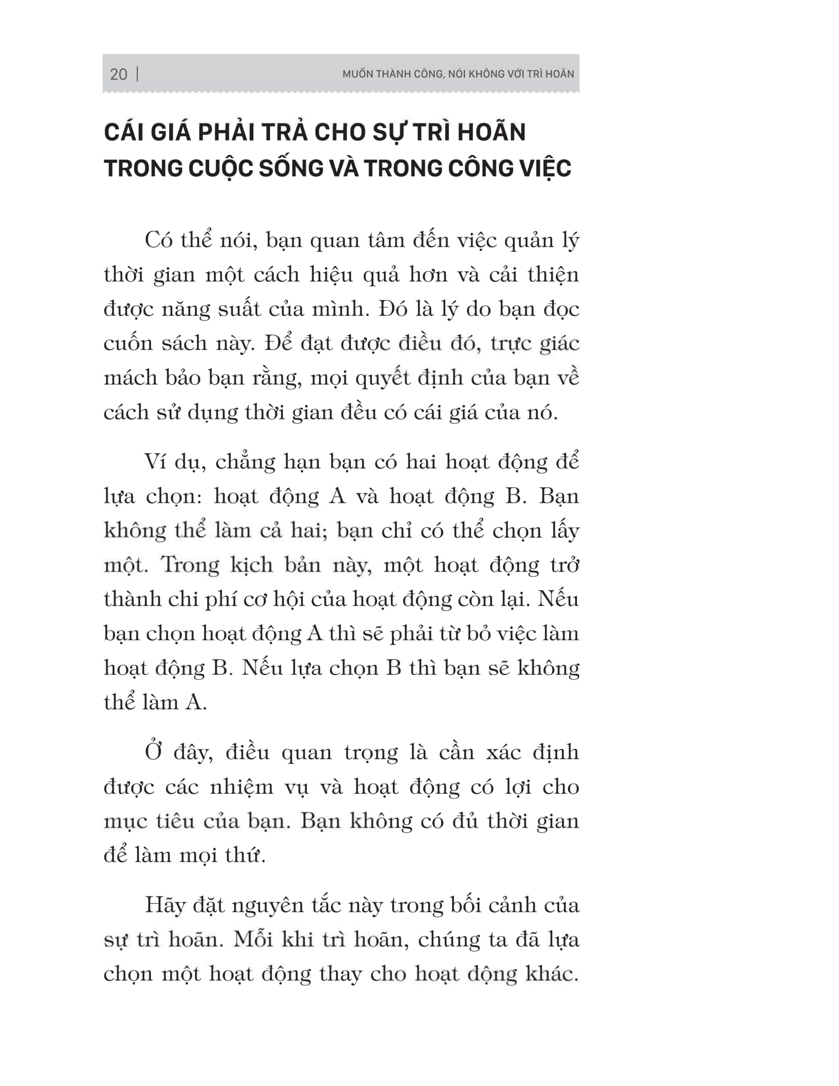 muốn thành công nói không với trì hoãn - 21 nguyên tắc vàng đập tan sự trì hoãn - Ảnh 11