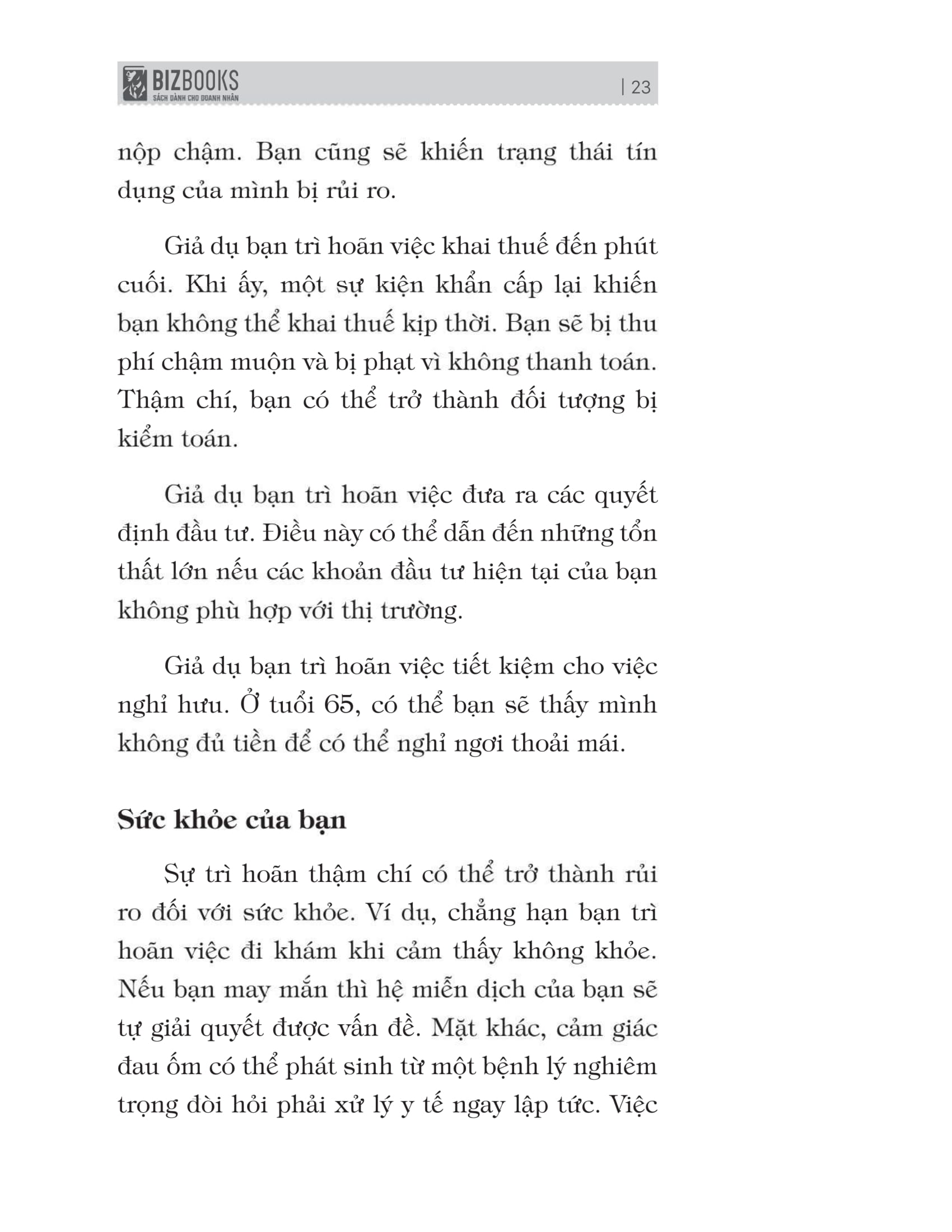 muốn thành công nói không với trì hoãn - 21 nguyên tắc vàng đập tan sự trì hoãn - Ảnh 14