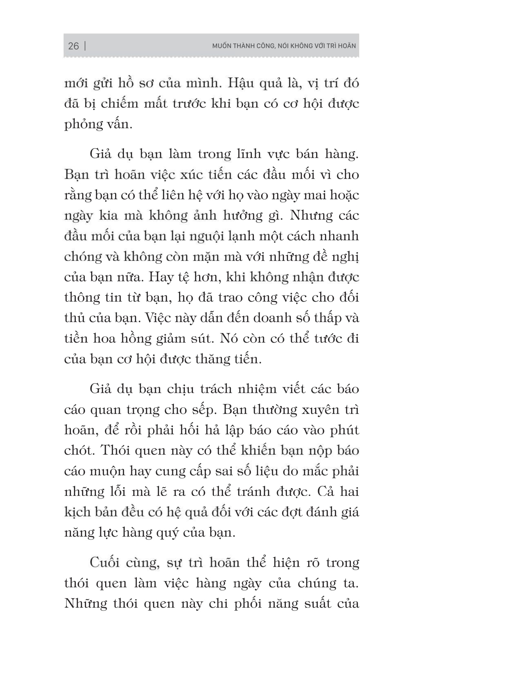 muốn thành công nói không với trì hoãn - 21 nguyên tắc vàng đập tan sự trì hoãn - Ảnh 17