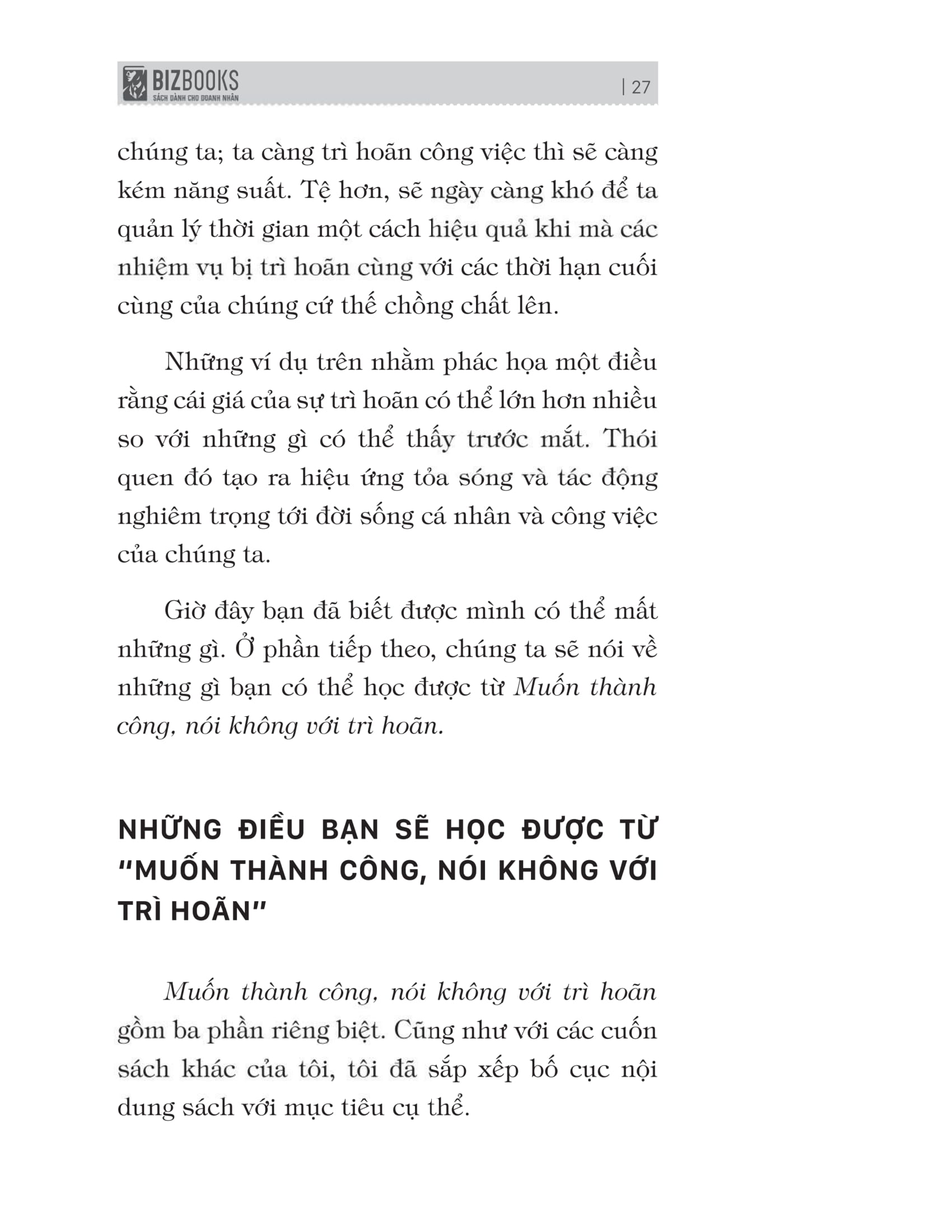 muốn thành công nói không với trì hoãn - 21 nguyên tắc vàng đập tan sự trì hoãn - Ảnh 18